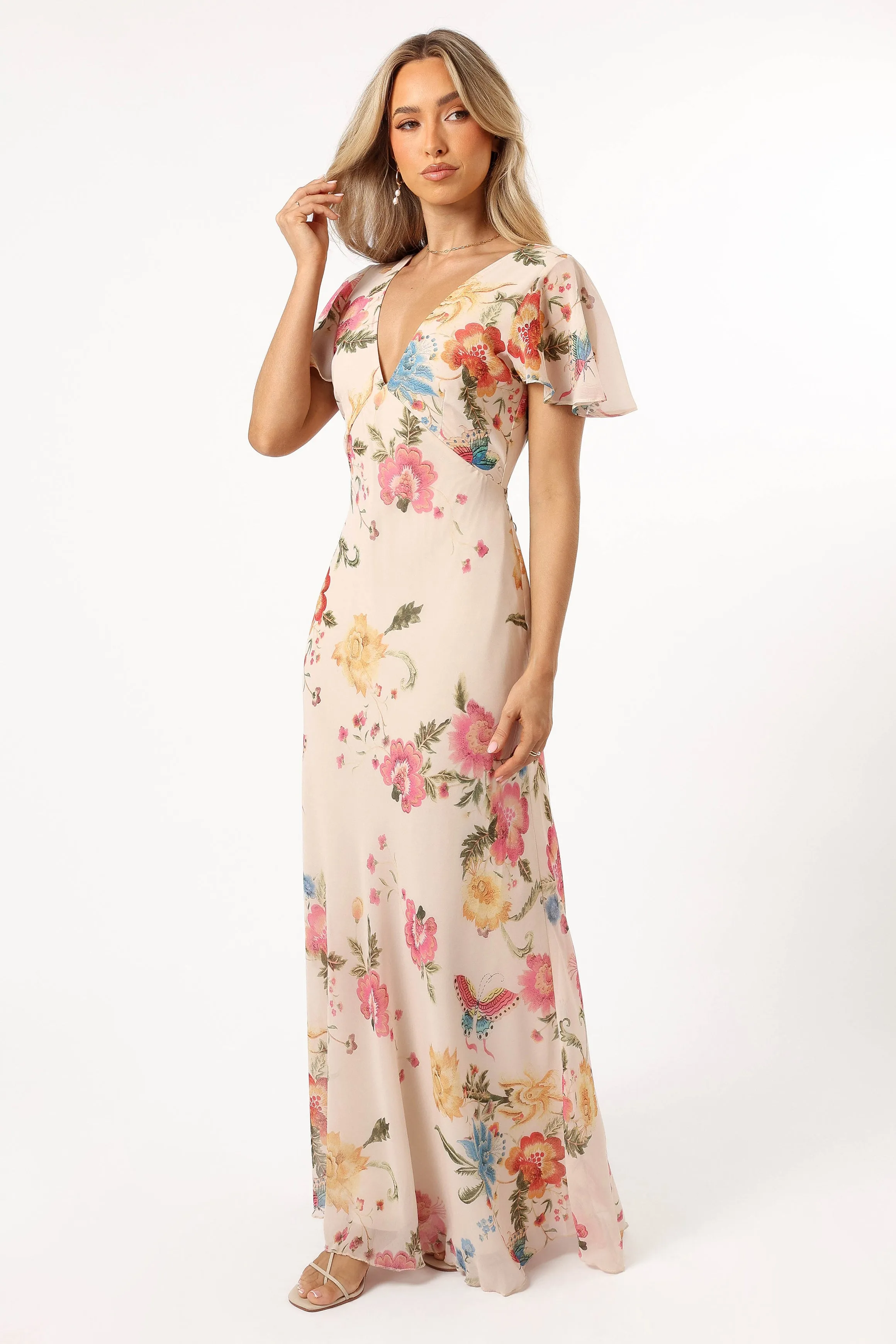 Viola Maxi Dress - Sand Pink sold by Petal & Pup product image thumbnail 3