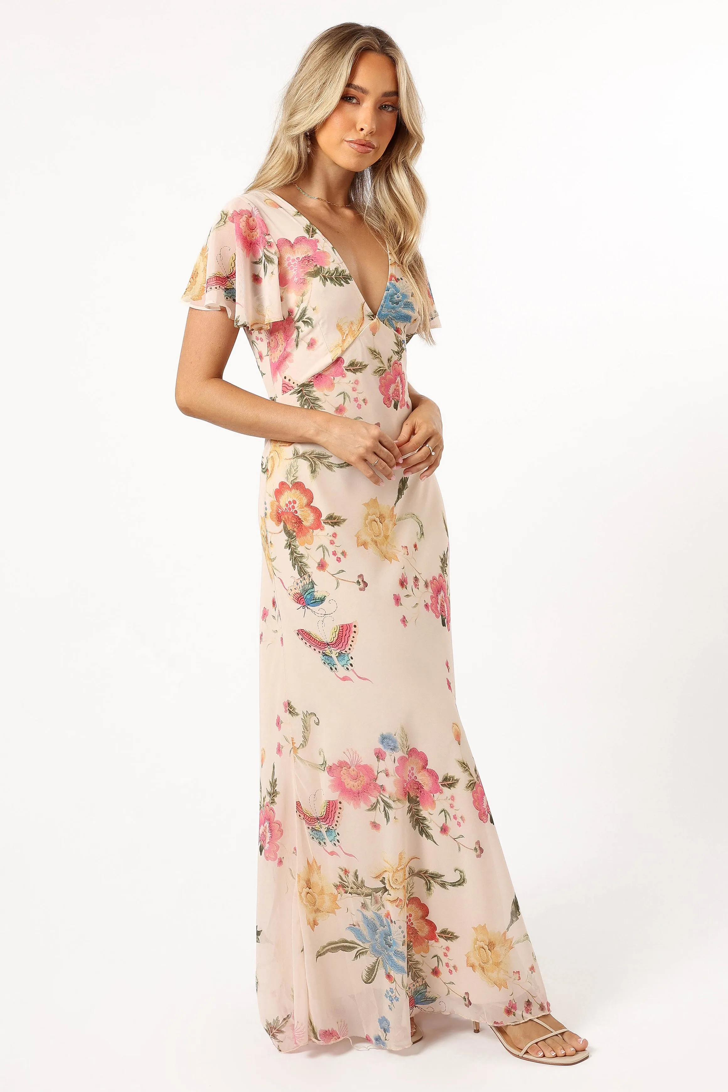 Viola Maxi Dress - Sand Pink sold by Petal & Pup product image thumbnail 5