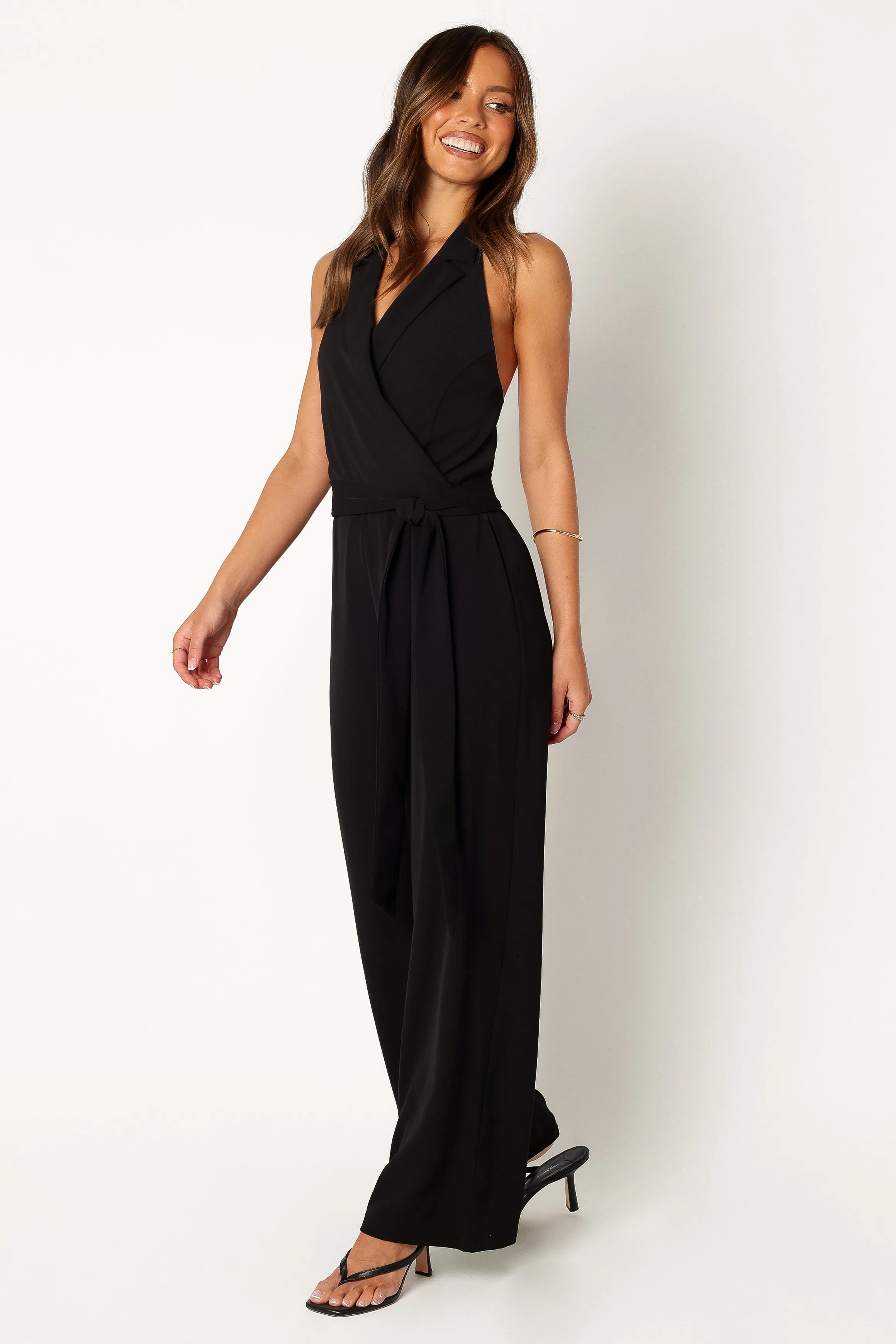 Tally Jumpsuit - Black sold by Petal & Pup product image thumbnail 2
