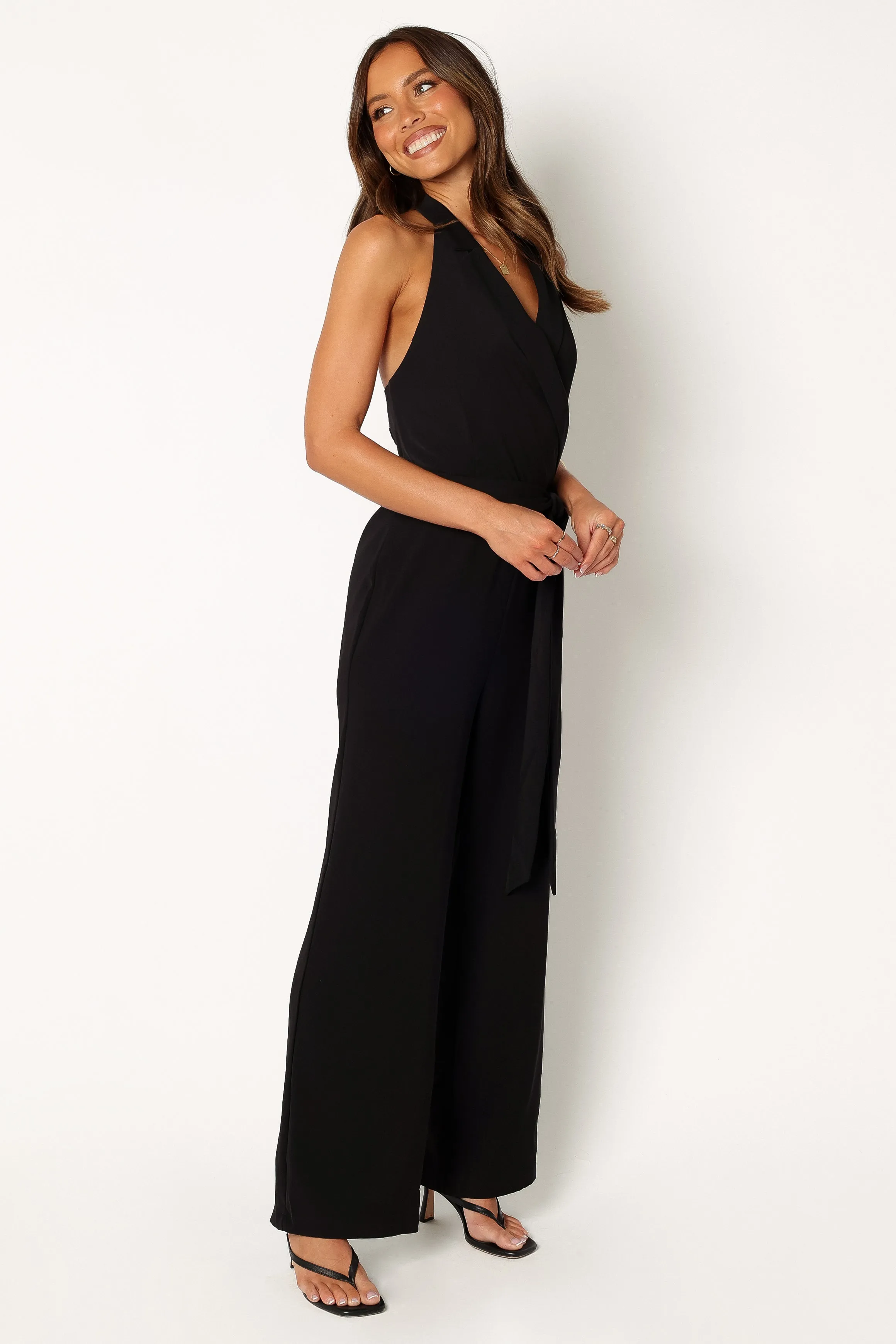Tally Jumpsuit - Black sold by Petal & Pup product image thumbnail 5