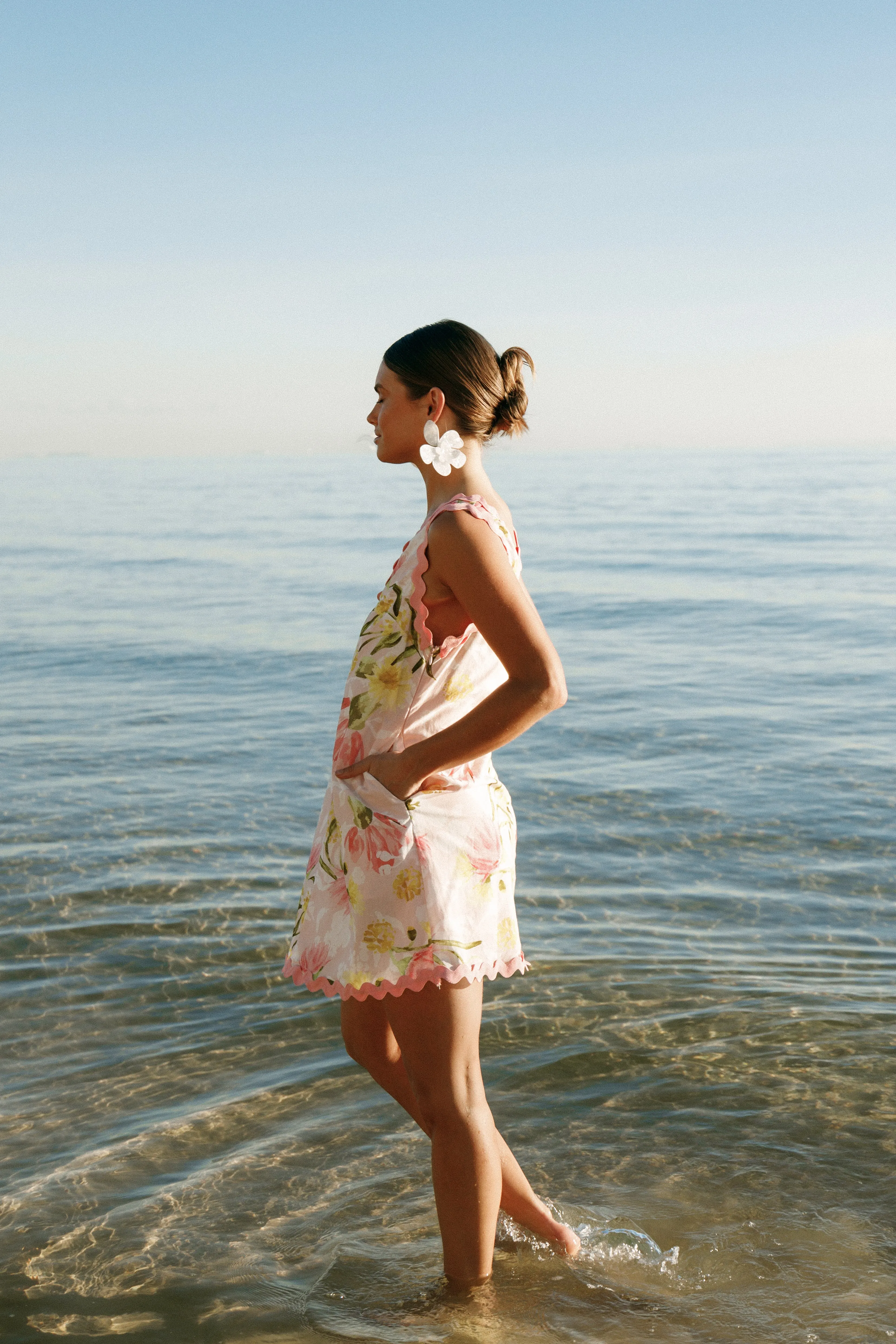 Calliope Mini Dress - Acacia Blossom sold by Petal & Pup product image thumbnail 2