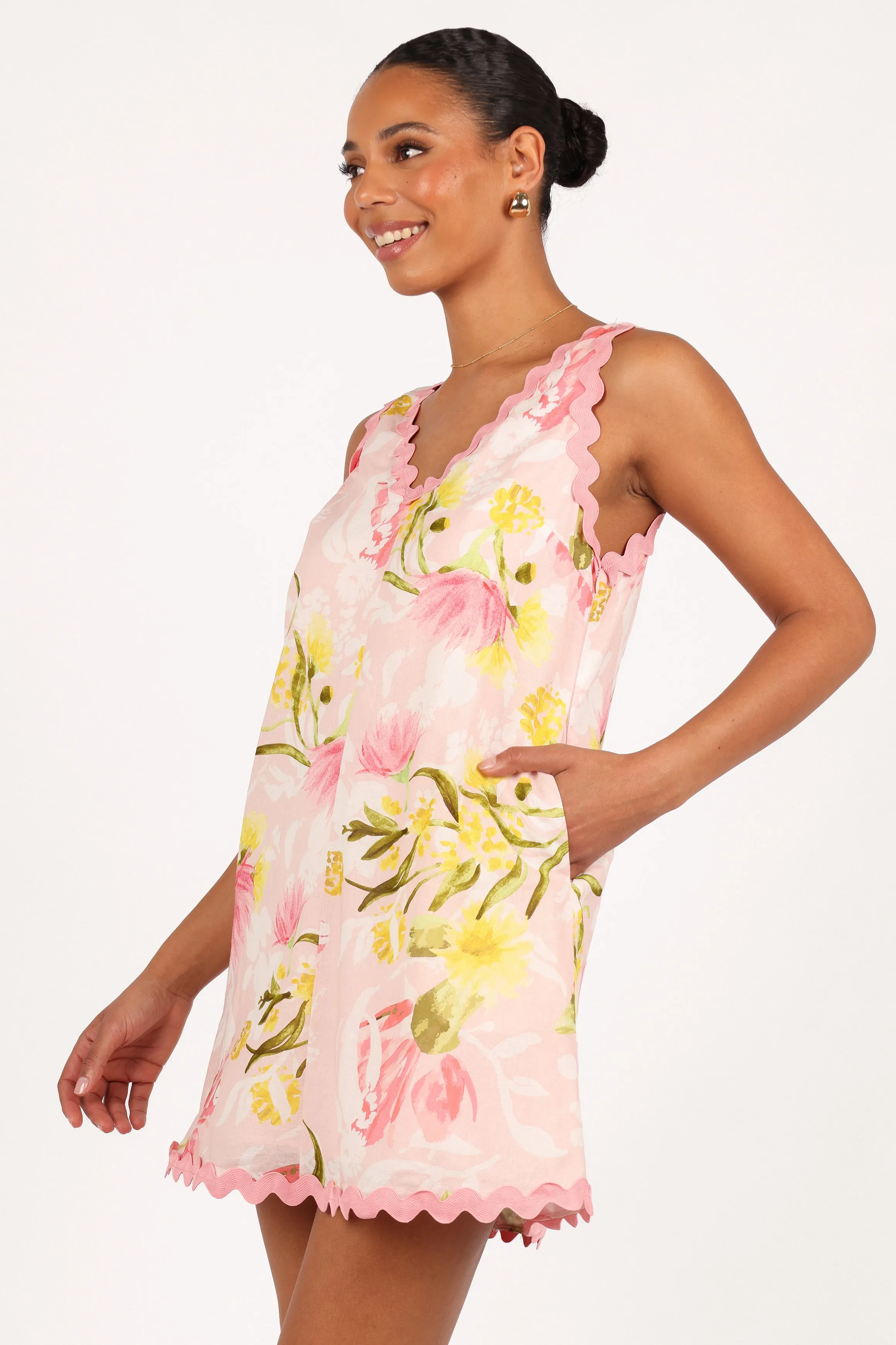 Calliope Mini Dress - Acacia Blossom sold by Petal & Pup product image thumbnail 5