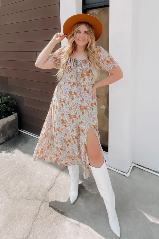 Gelasius Dress - Blue sold by Petal & Pup