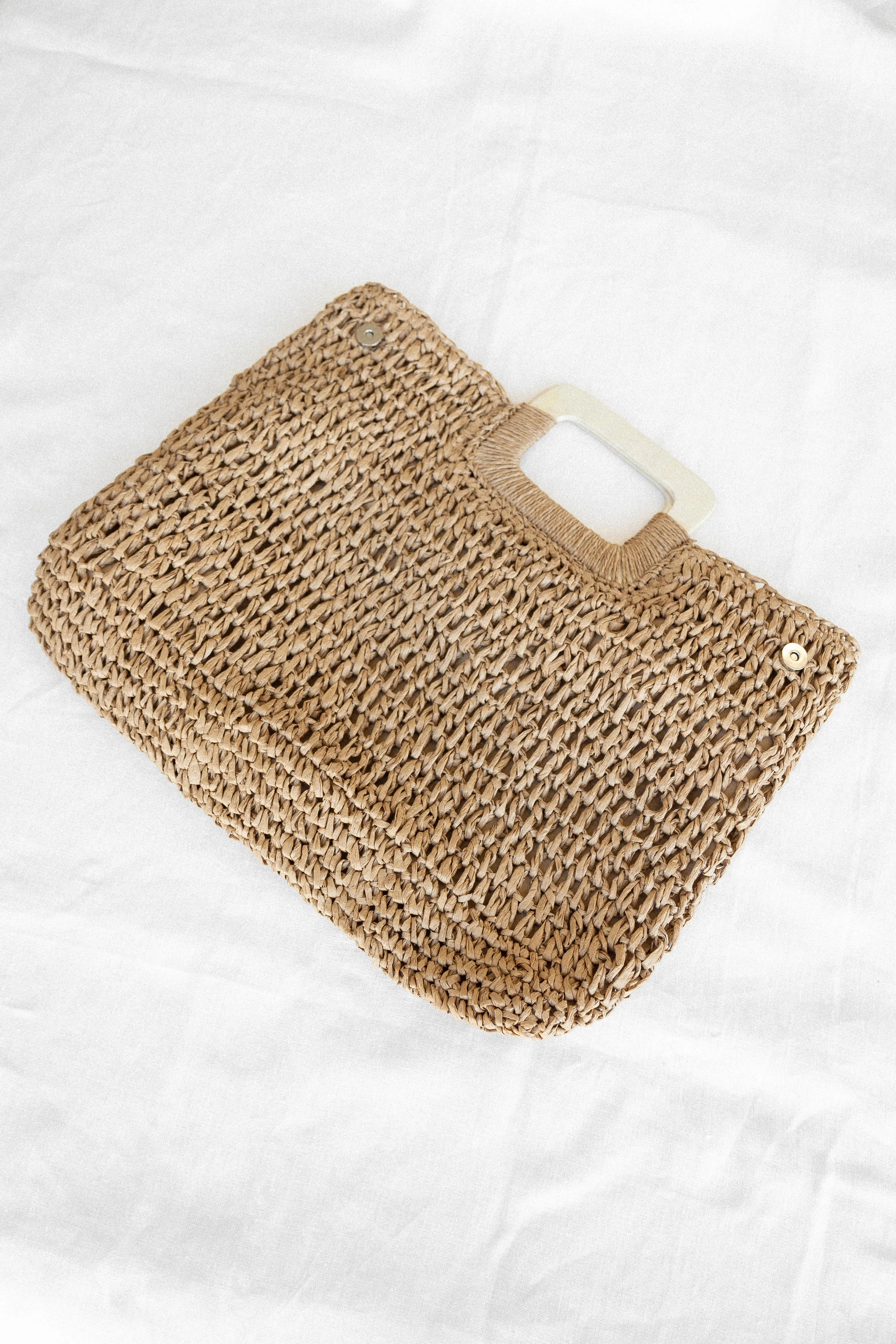 Iris Woven Bag - Tan sold by Petal & Pup product image thumbnail 5