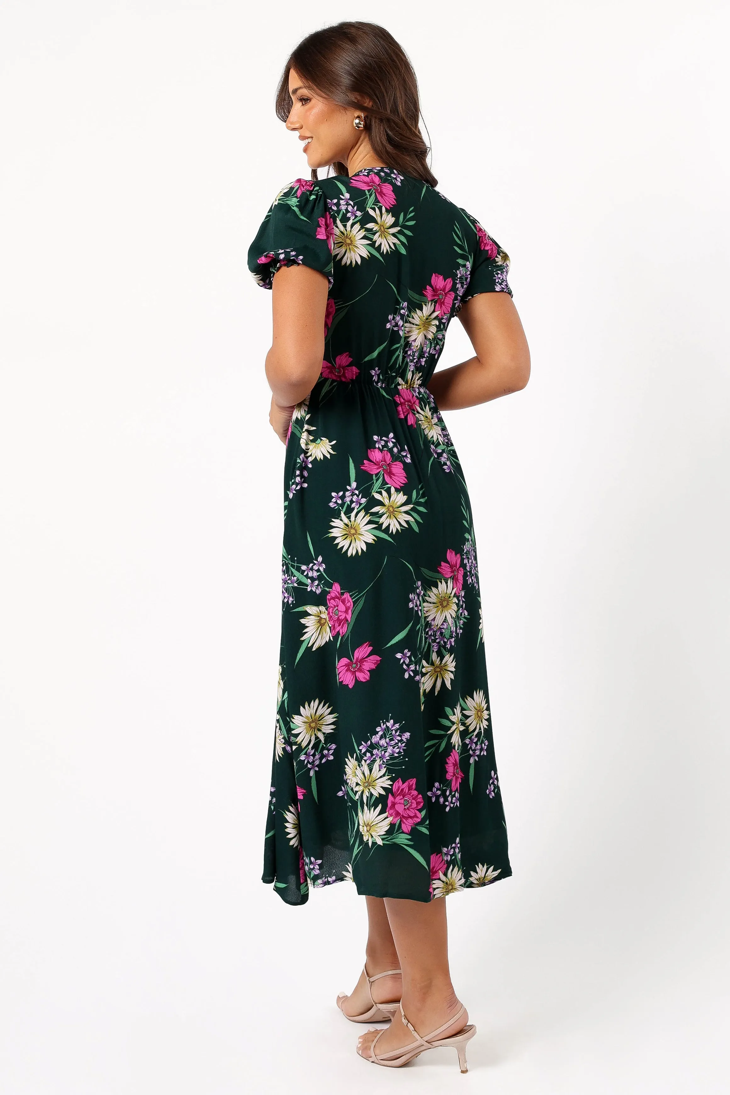 Mazie Floral Midi Dress - Eden Florals sold by Petal & Pup product image thumbnail 4