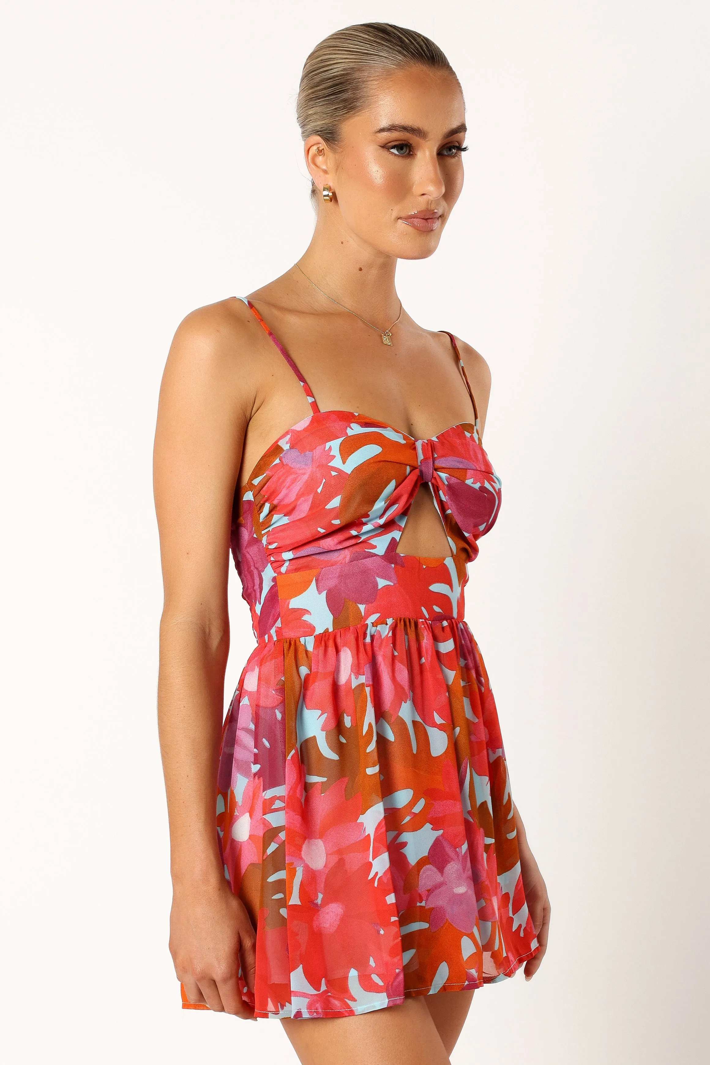 Molly Mae Romper - Pink Azalea sold by Petal & Pup product image thumbnail 5