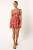 Molly Mae Romper - Pink Azalea sold by Petal & Pup