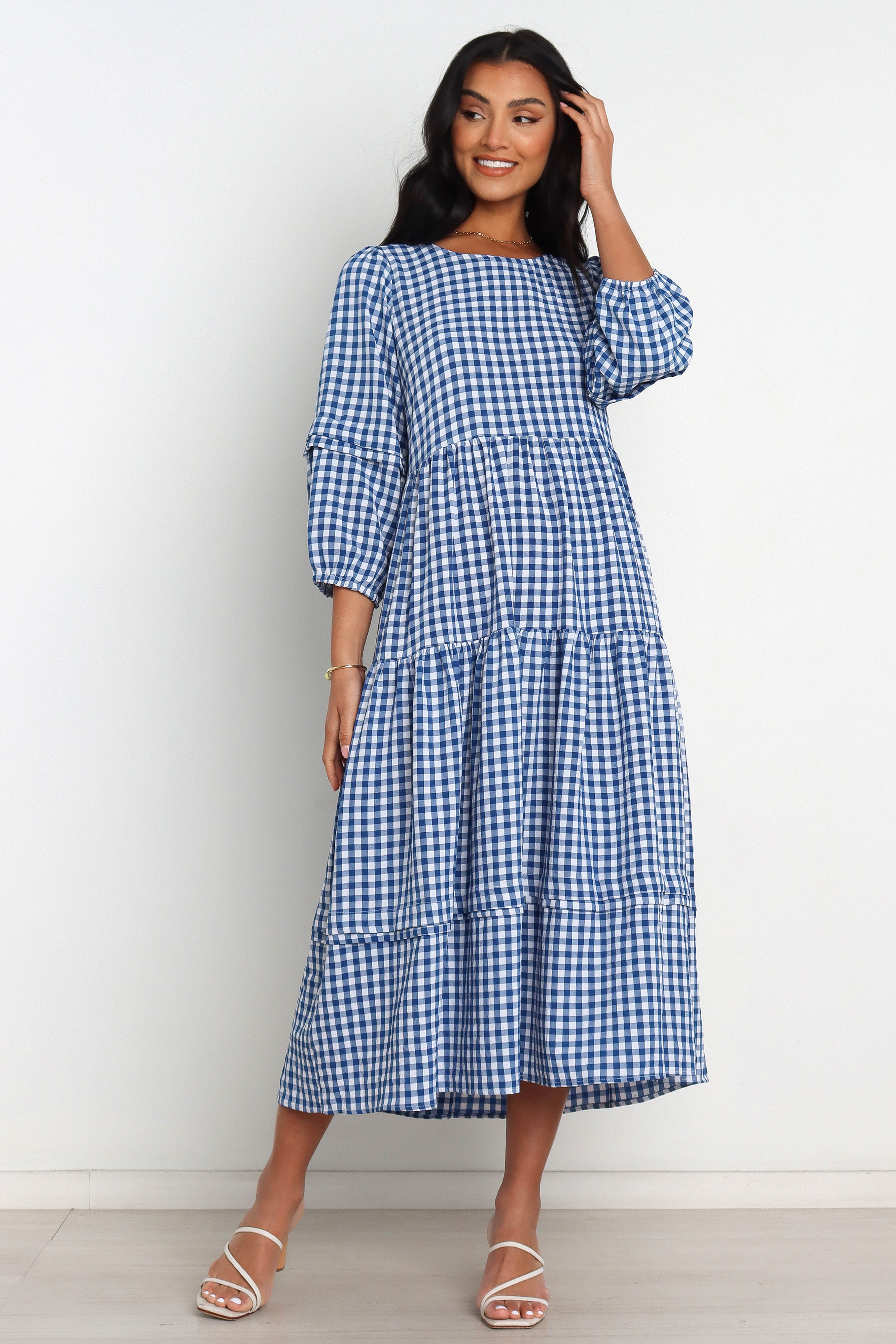 Damrai Dress - Blue sold by Petal & Pup