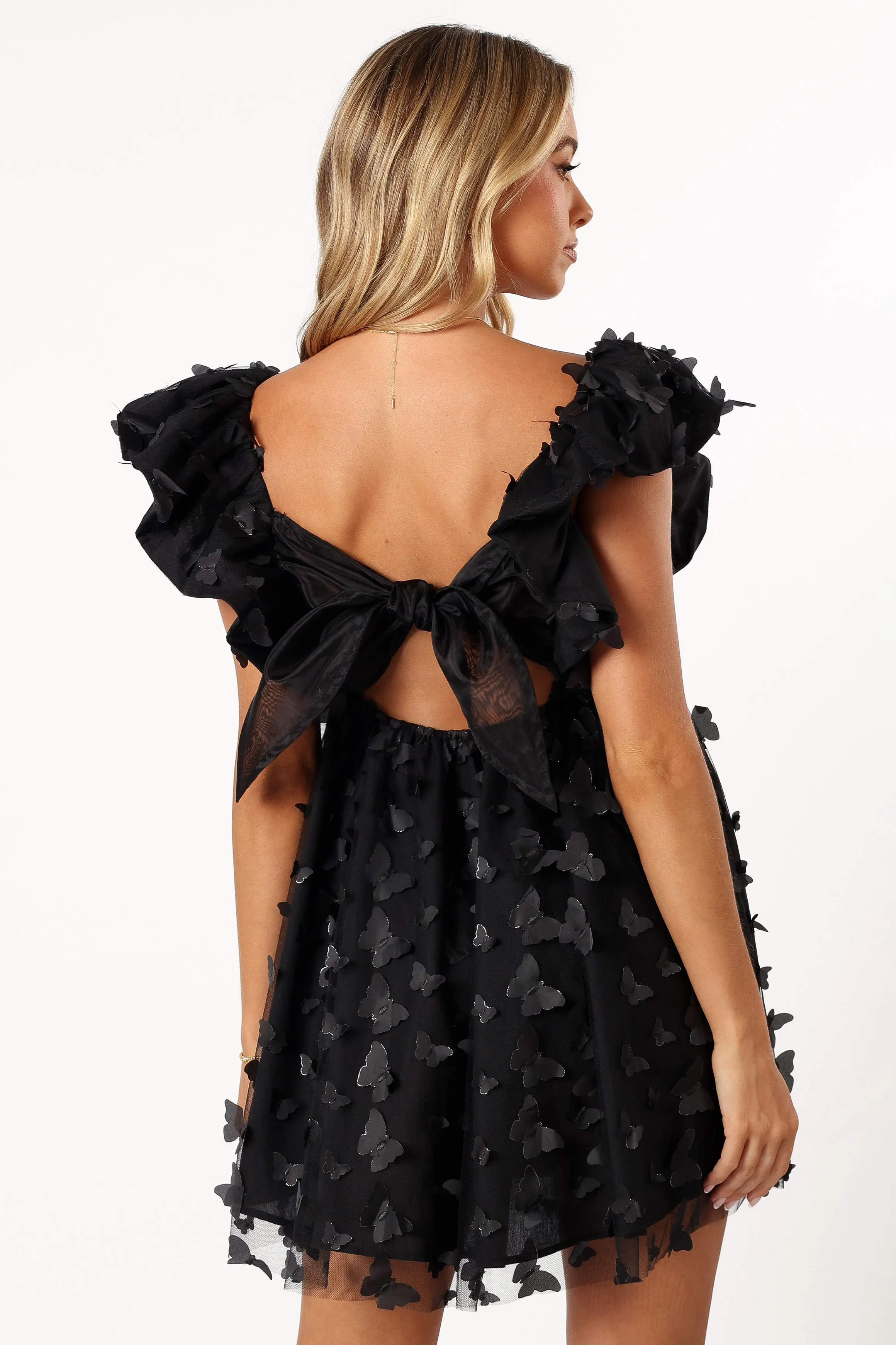 Raelyn Mini Dress - Black sold by Petal & Pup product image thumbnail 5