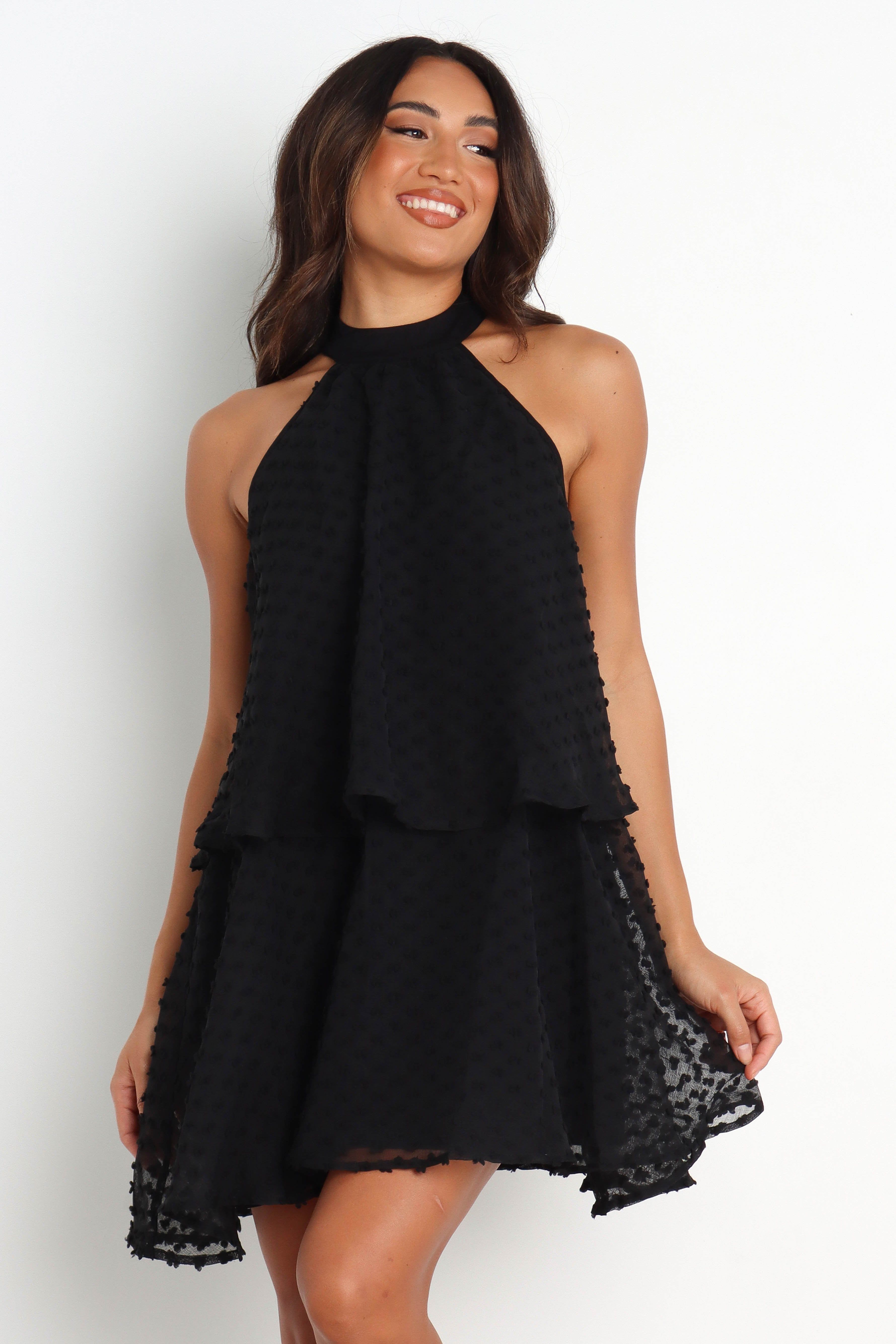 Chevron Dress - Black sold by Petal & Pup product image thumbnail 8