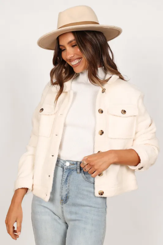 Palesa Jacket - White sold by Petal & Pup