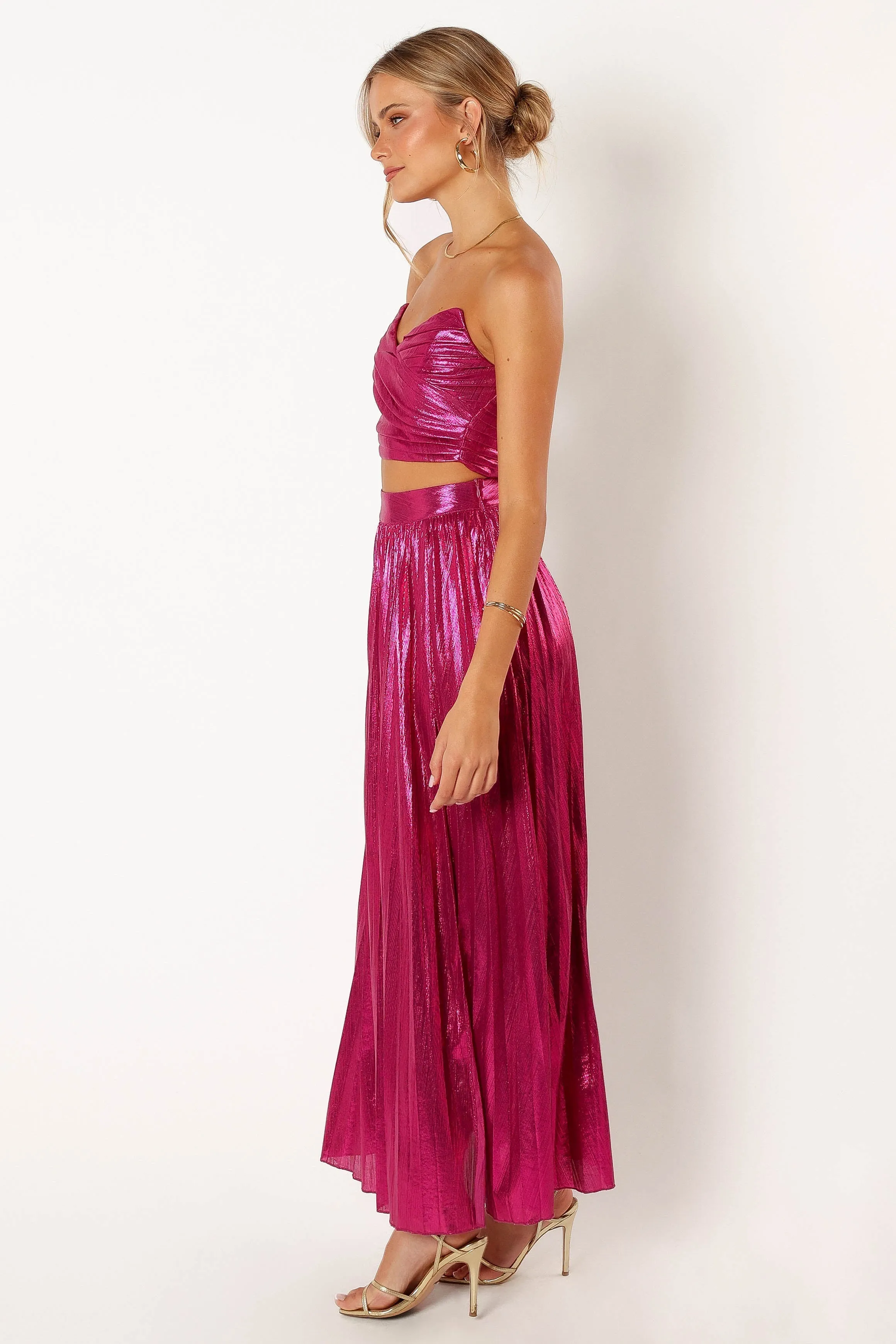 Hana Two Piece Set - Fuchsia sold by Petal & Pup product image thumbnail 4