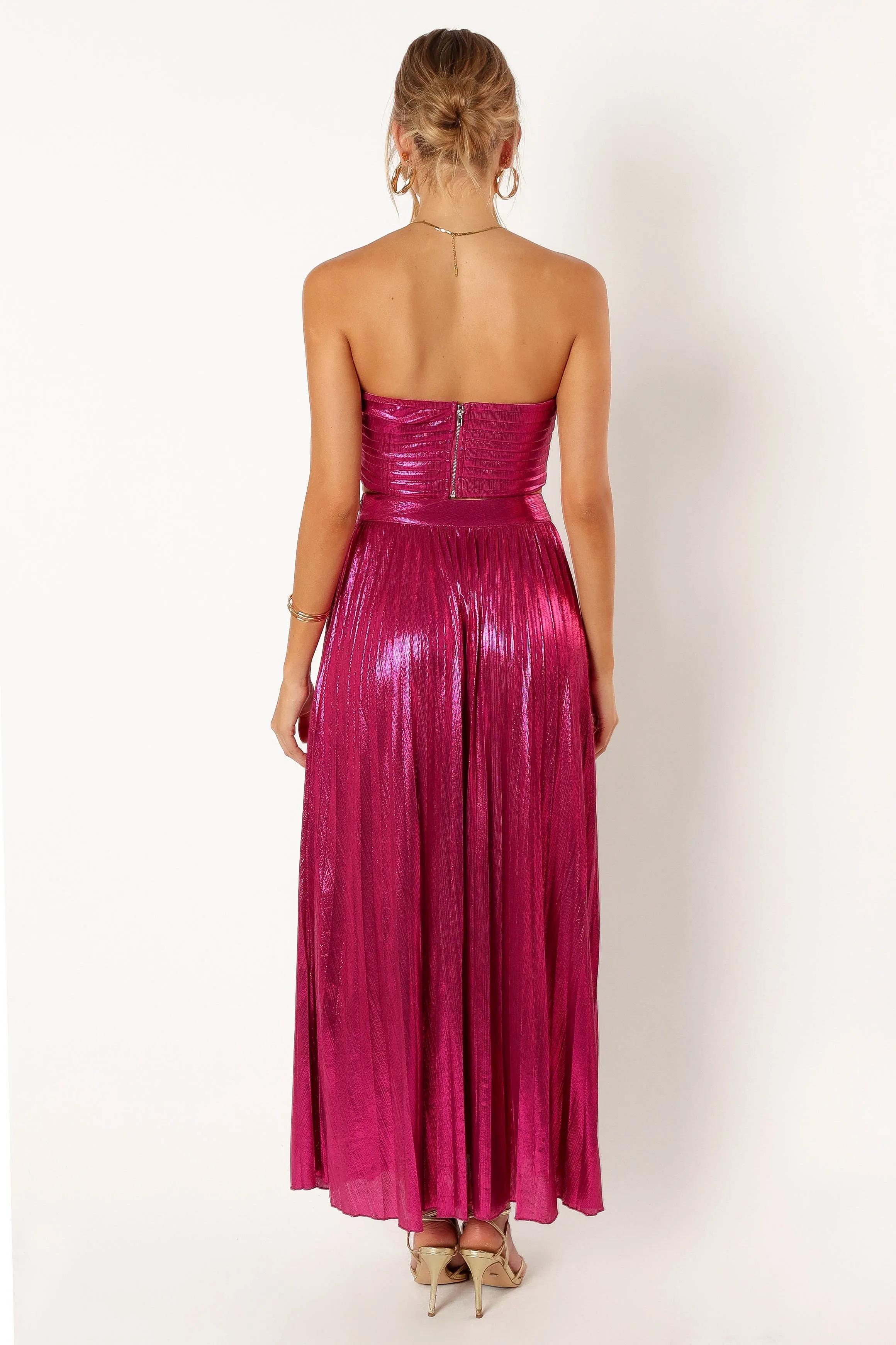 Hana Two Piece Set - Fuchsia sold by Petal & Pup product image thumbnail 5