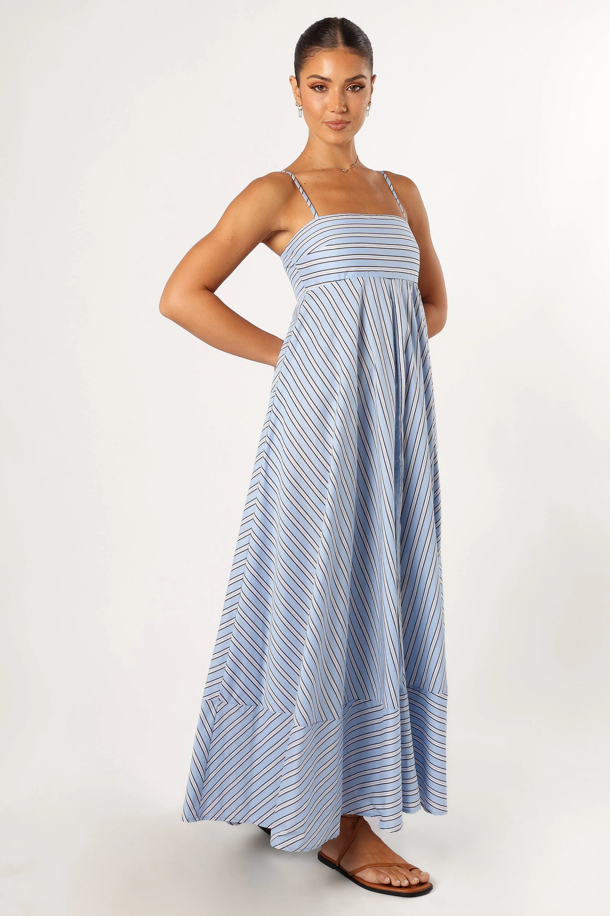 Iggy Maxi Dress - Blue sold by Petal & Pup product image thumbnail 4