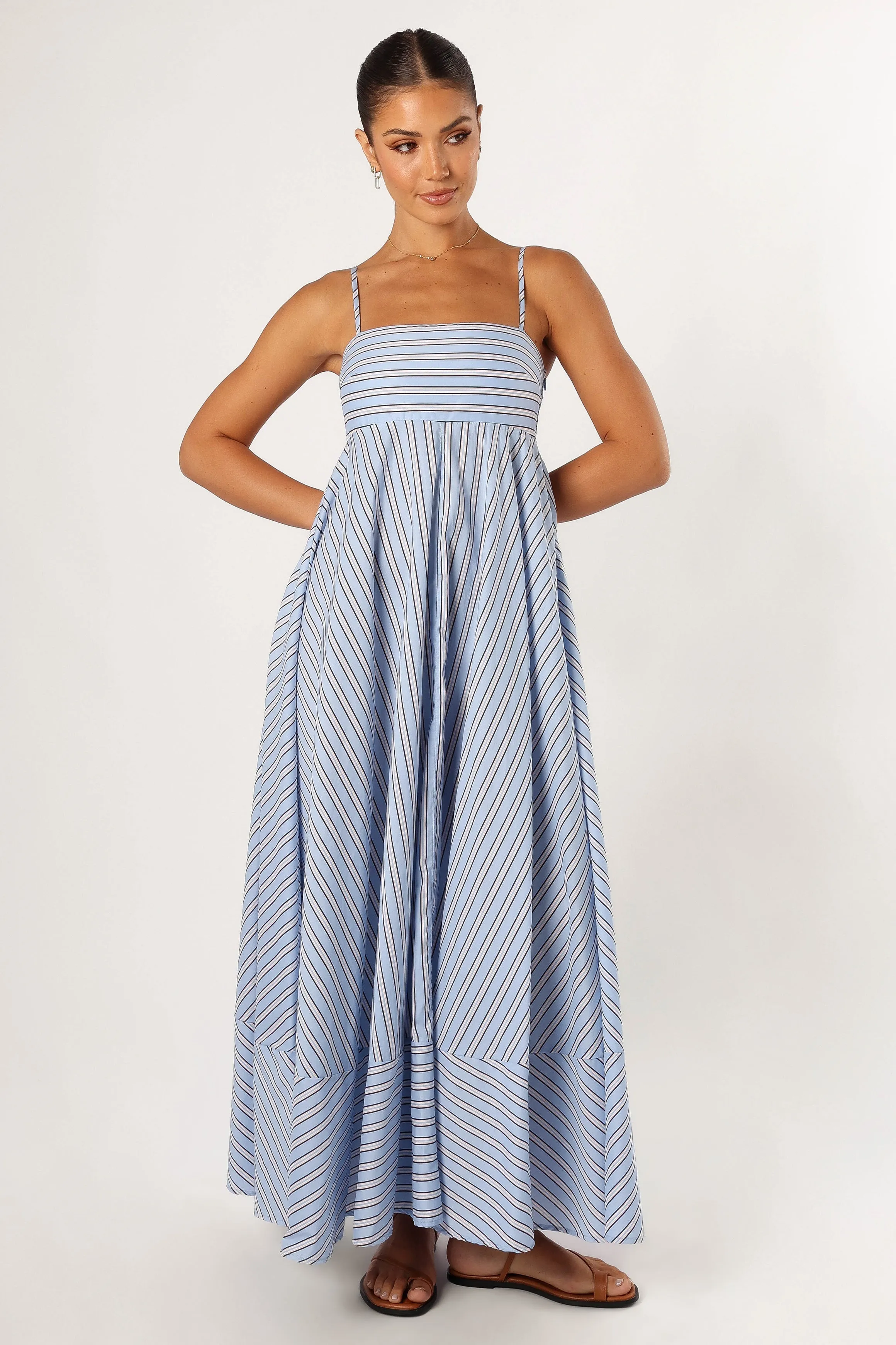 Iggy Maxi Dress - Blue sold by Petal & Pup product image thumbnail 2