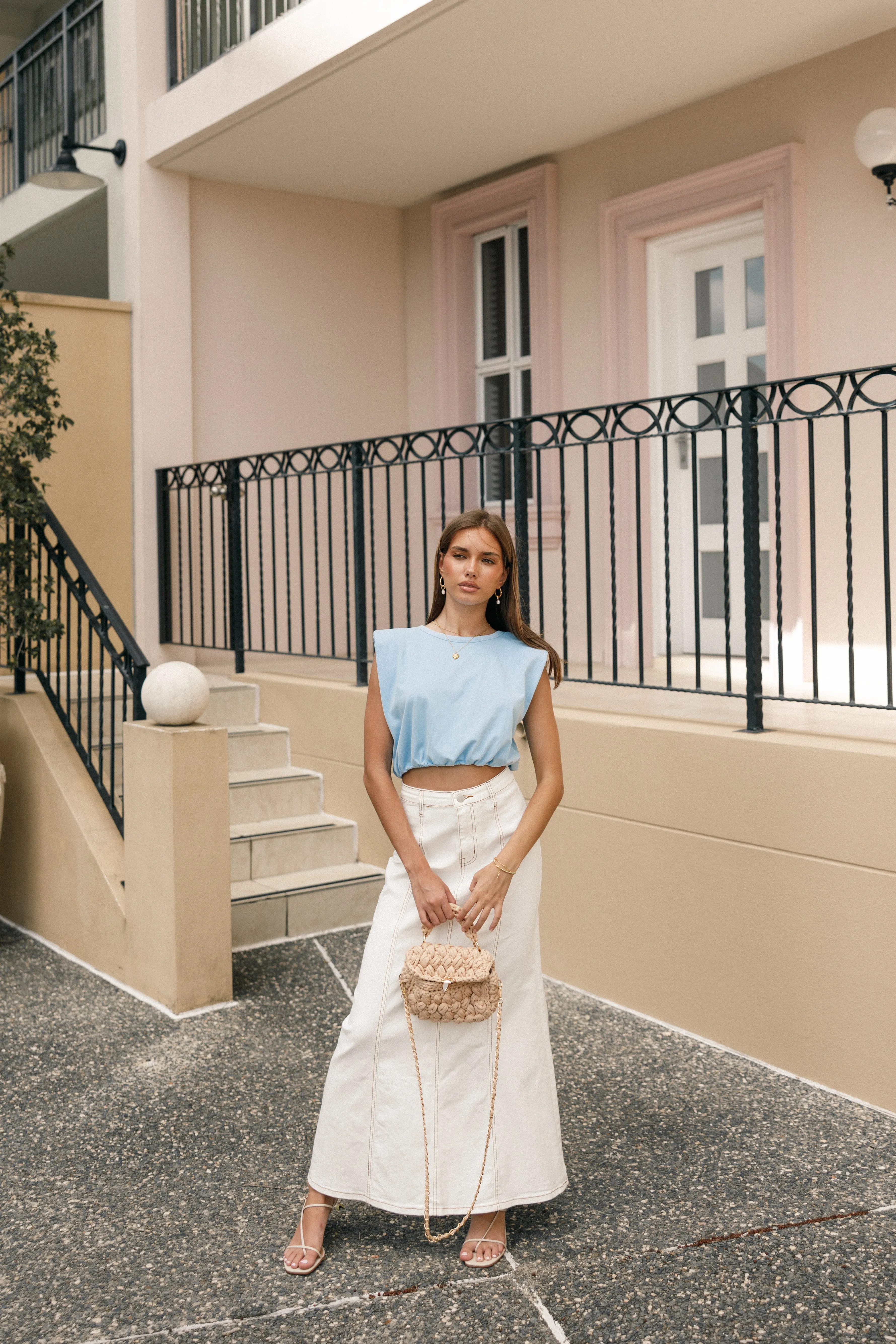 Londyn Top - Blue sold by Petal & Pup product image thumbnail 2