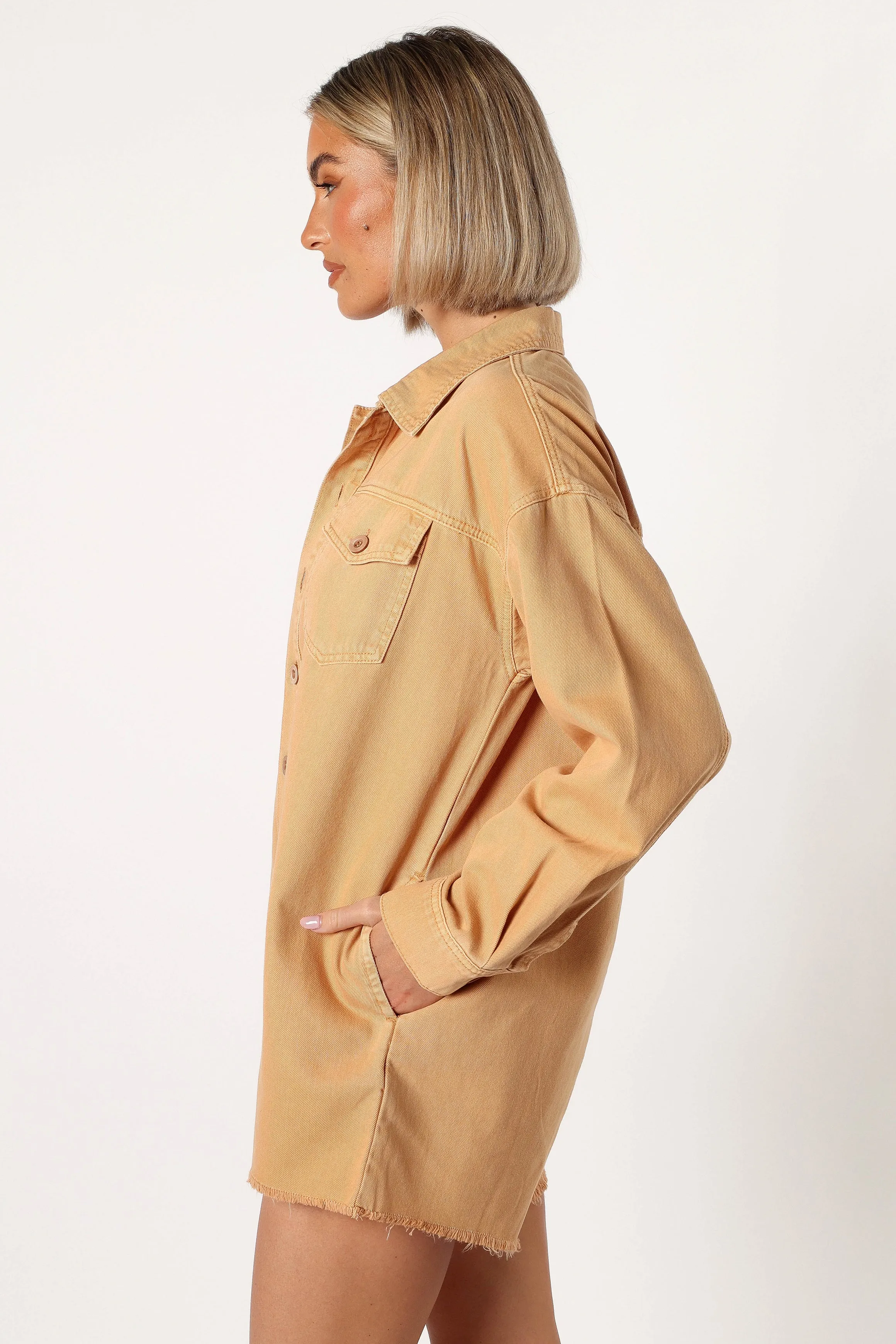 Pollyanna Romper - Tan sold by Petal & Pup product image thumbnail 3