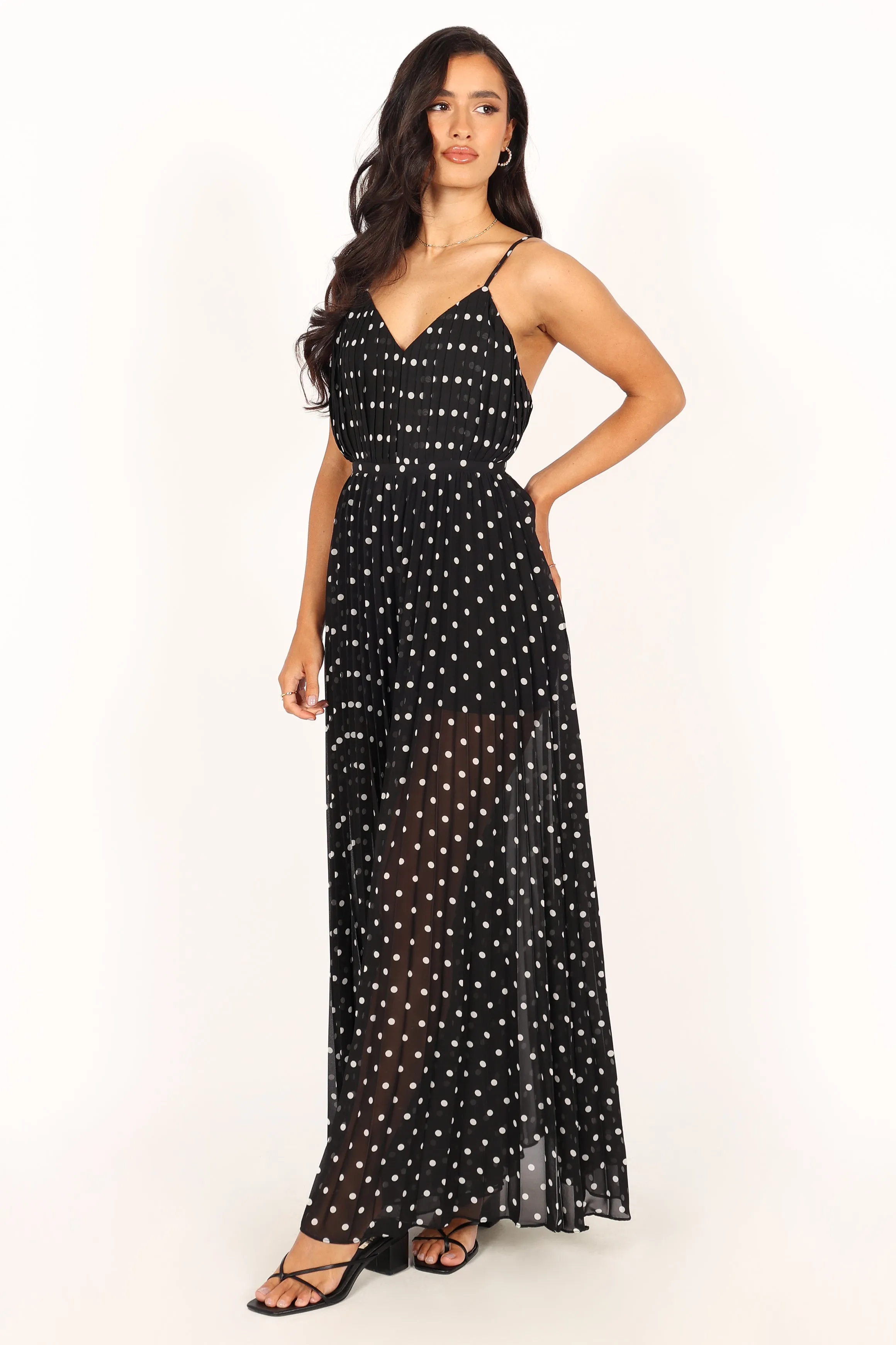 Hilary Wide Leg Jumpsuit - Black sold by Petal & Pup product image thumbnail 5