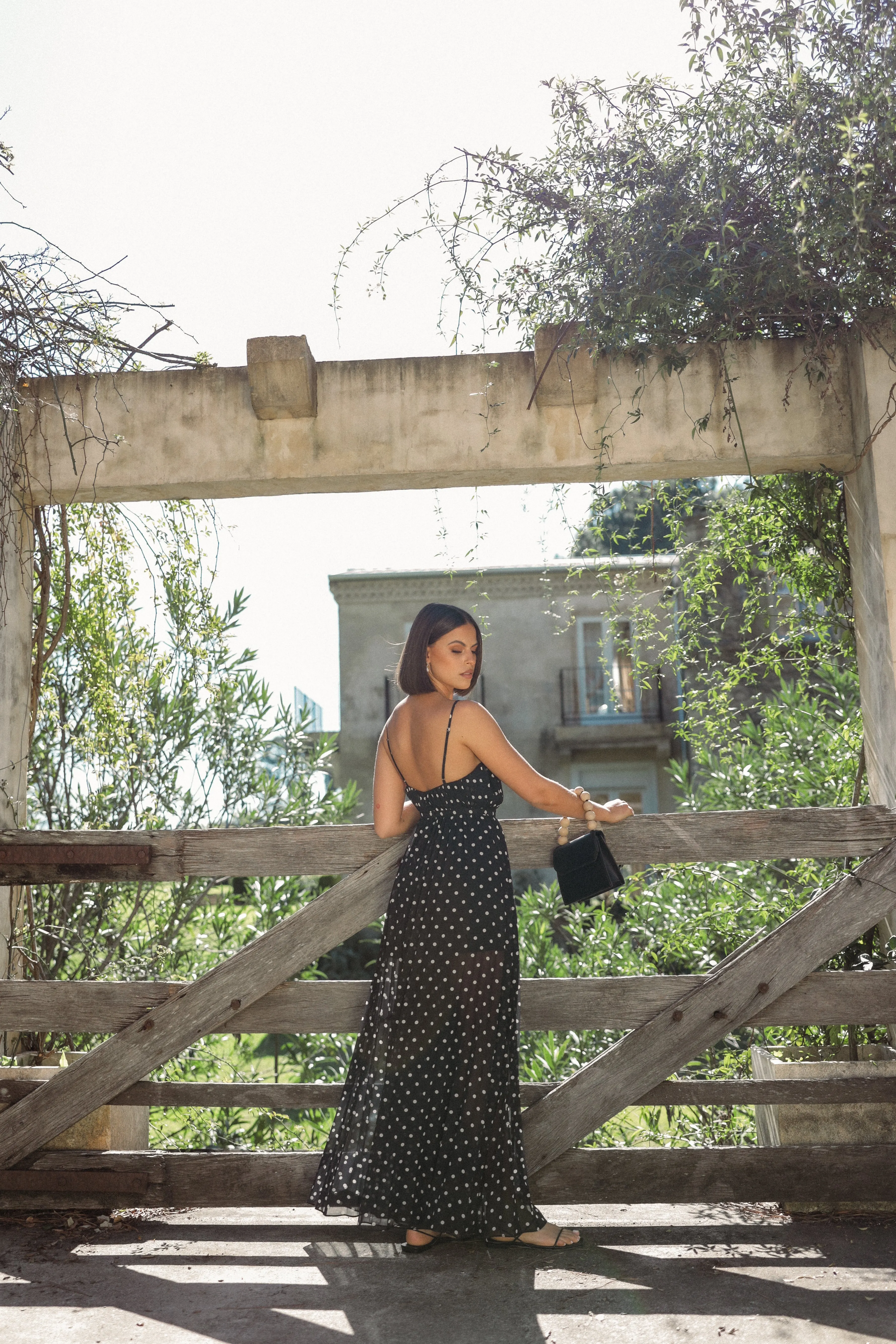 Hilary Wide Leg Jumpsuit - Black sold by Petal & Pup