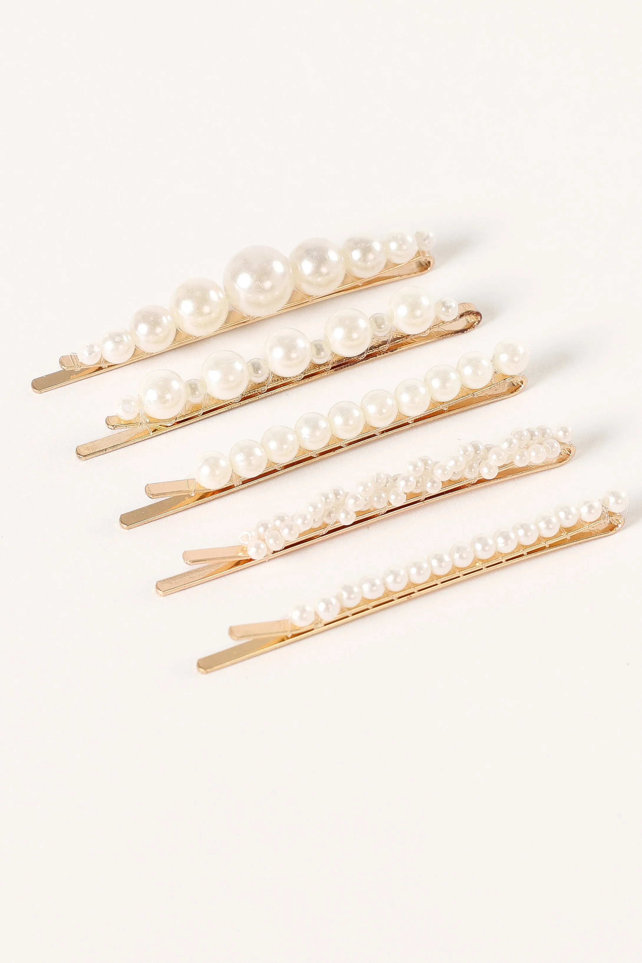 Joelle Hair Pins - Pearl sold by Petal & Pup product image thumbnail 2