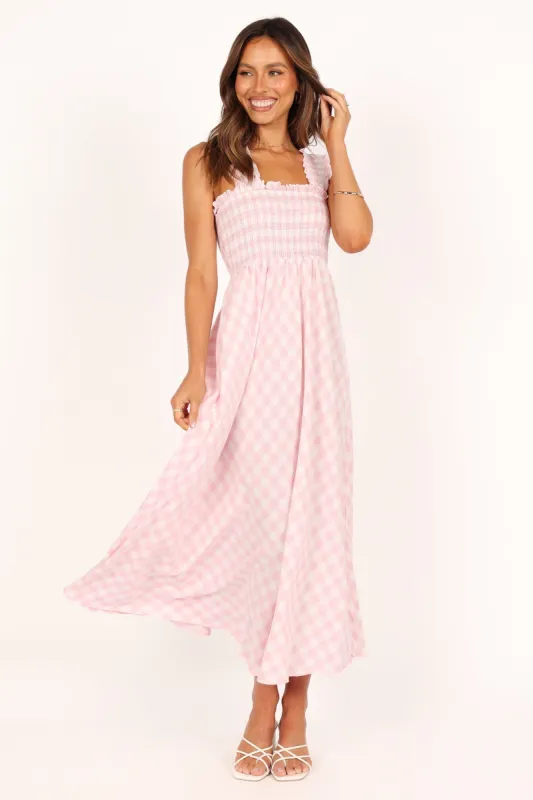 Palmy Dress - Blush made by Petal & Pup