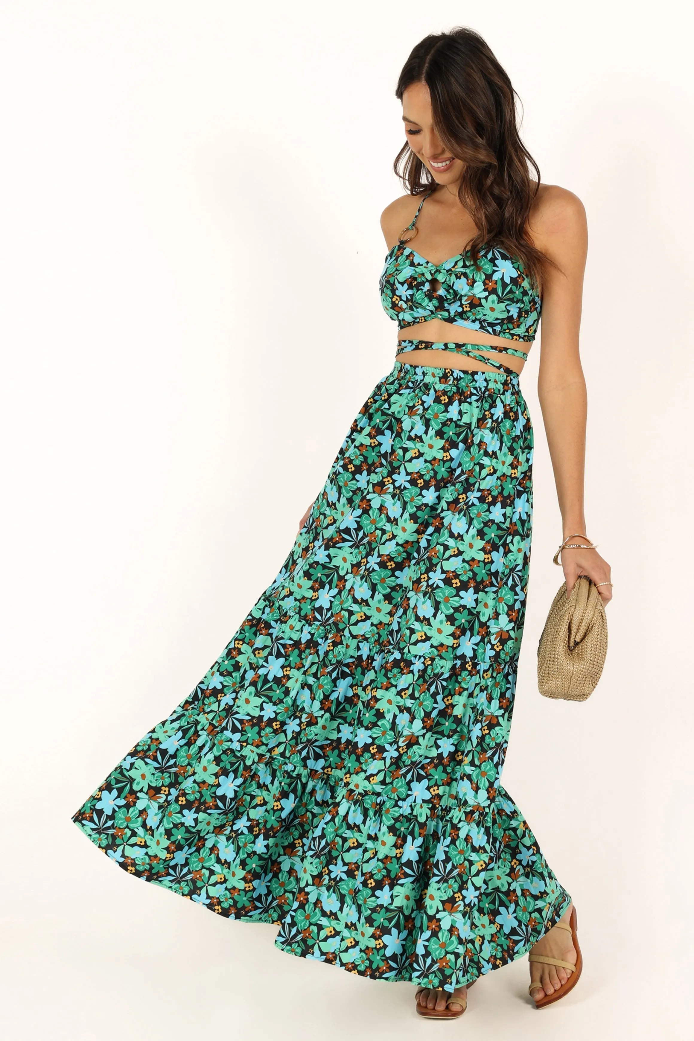 Kelli Set - Green sold by Petal & Pup