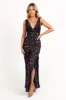 Cammy Maxi Slip Dress - Midnight Floral sold by Petal & Pup