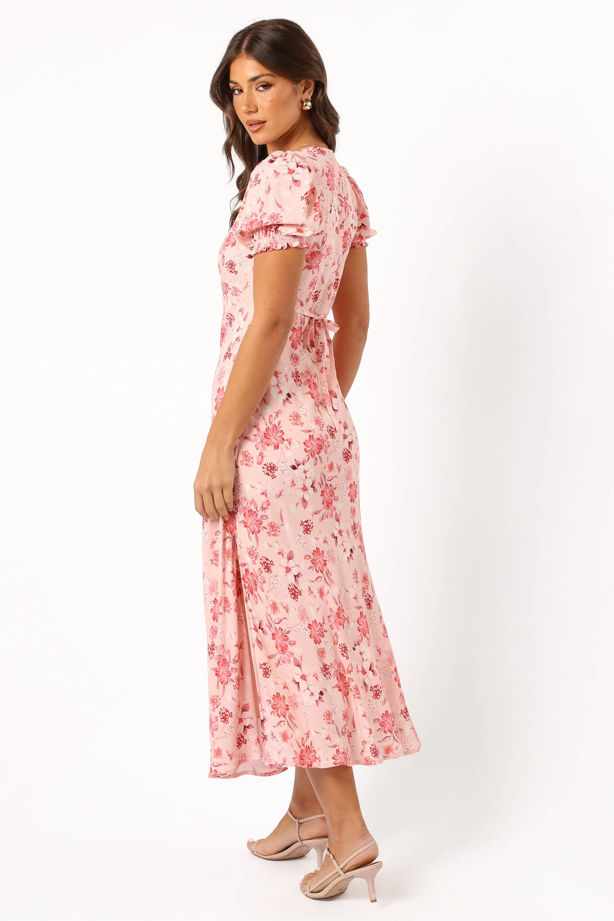 Sandra Midi Dress - Blushed Garden sold by Petal & Pup product image thumbnail 4