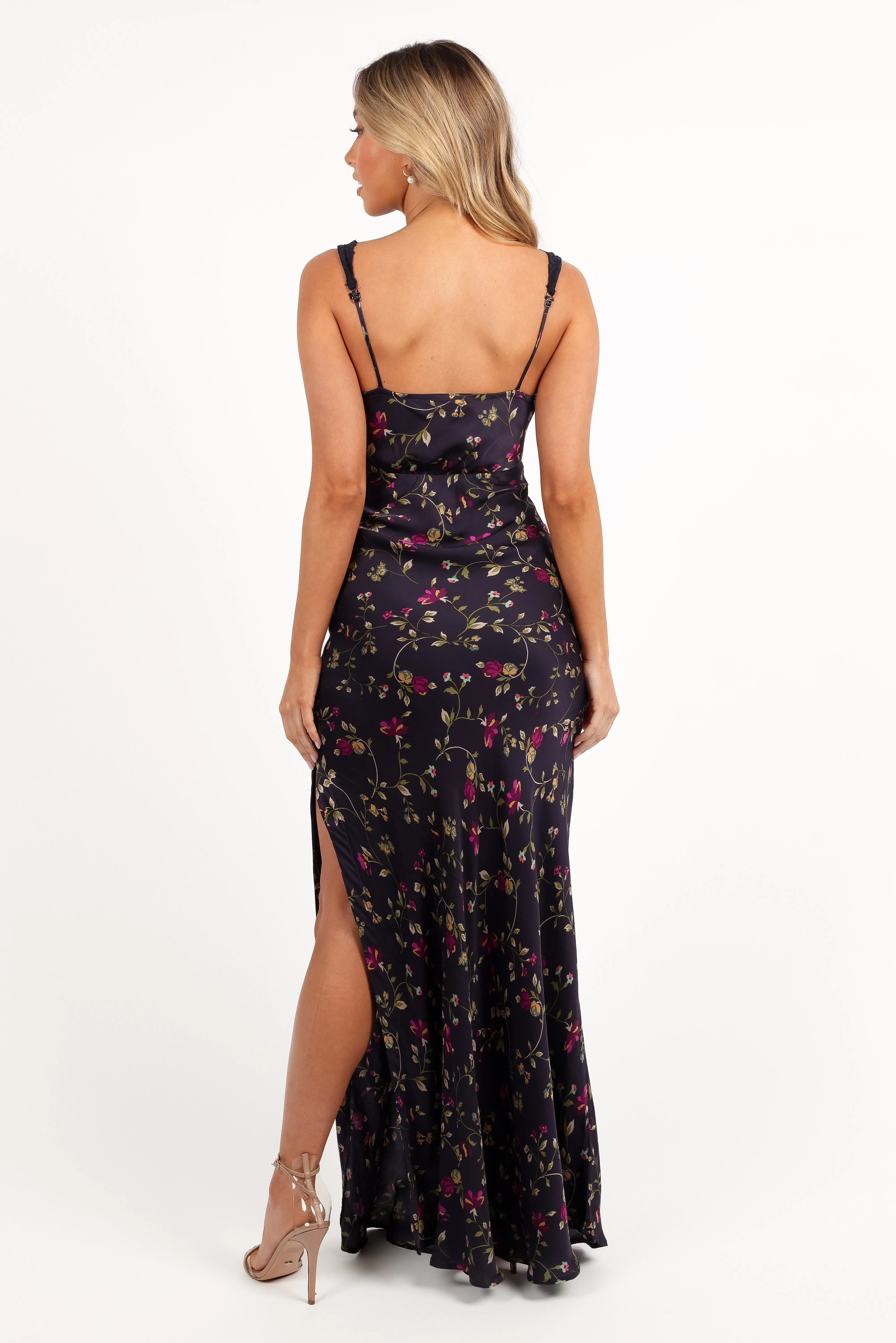Cammy Maxi Slip Dress - Midnight Floral sold by Petal & Pup product image thumbnail 5