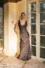 Cammy Maxi Slip Dress - Midnight Floral sold by Petal & Pup