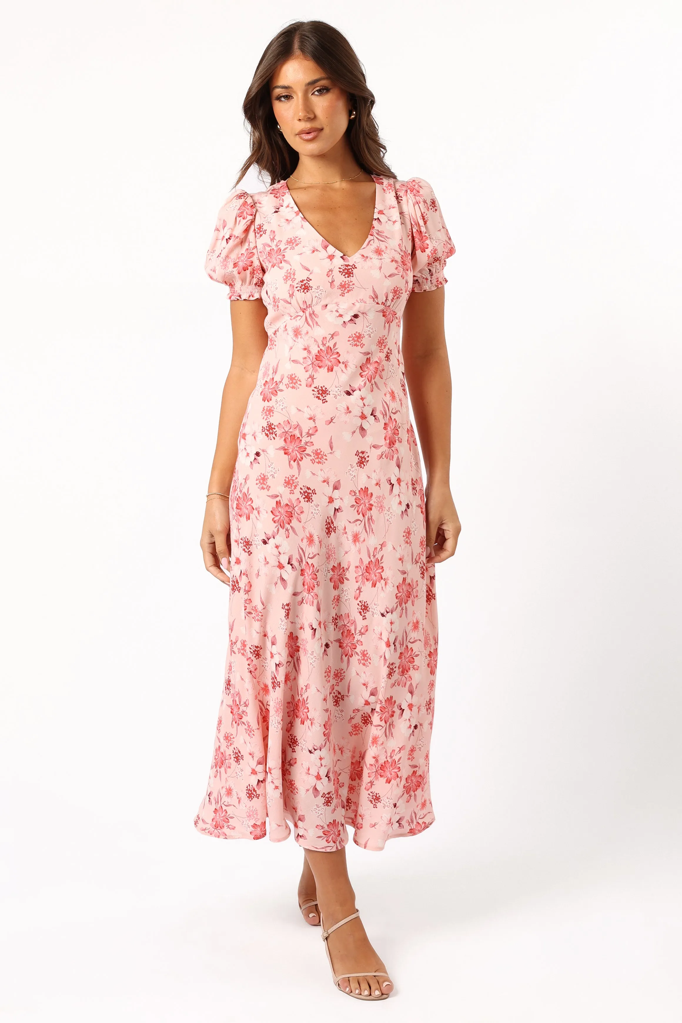 Sandra Midi Dress - Blushed Garden sold by Petal & Pup product image thumbnail 2