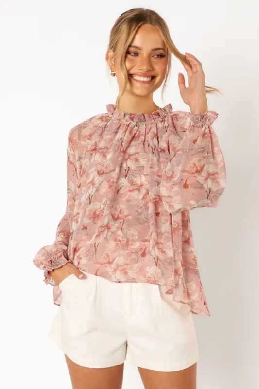 Foster Blouse - Floral sold by Petal & Pup