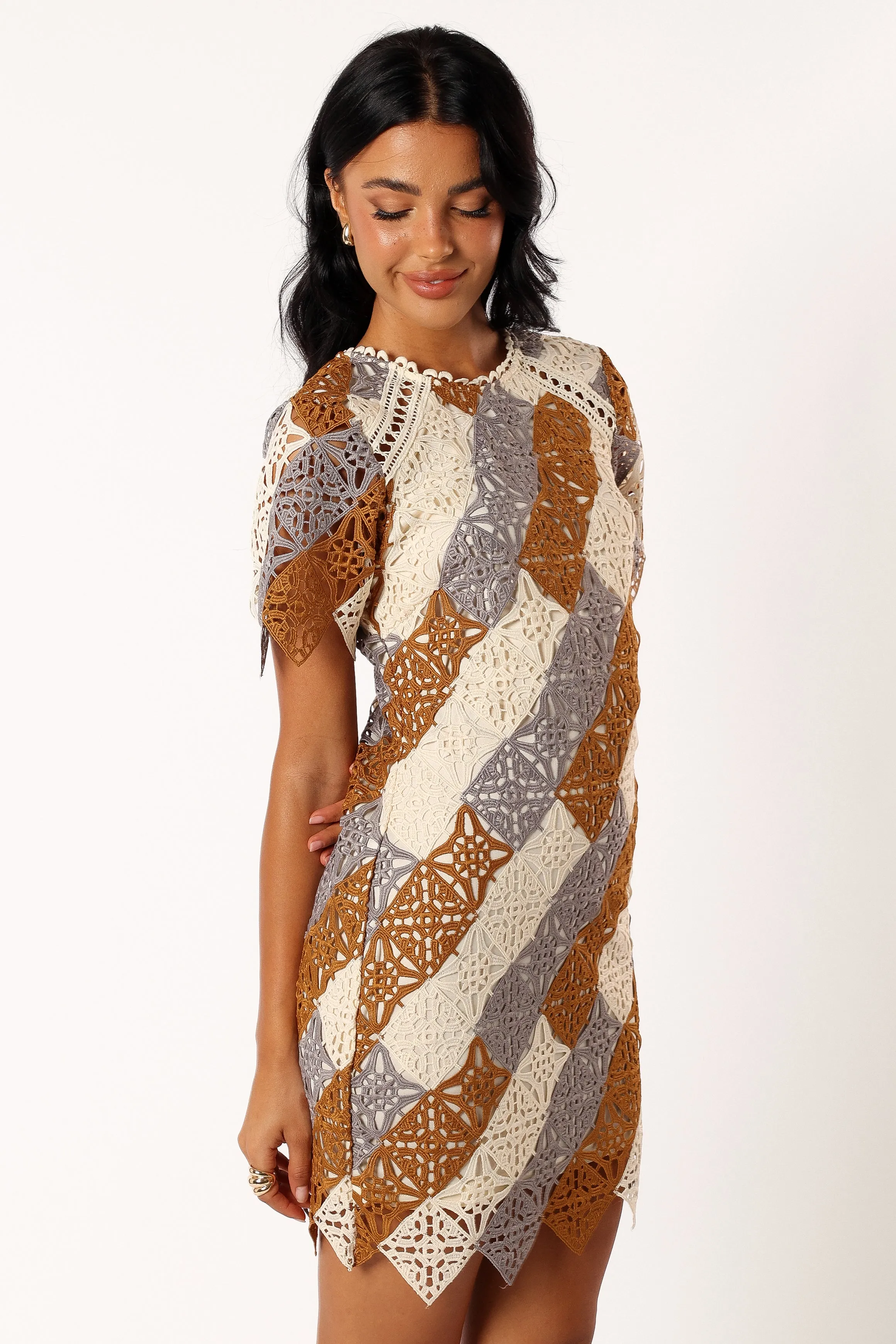 Waldorf Mini Dress - Multi sold by Petal & Pup product image thumbnail 2
