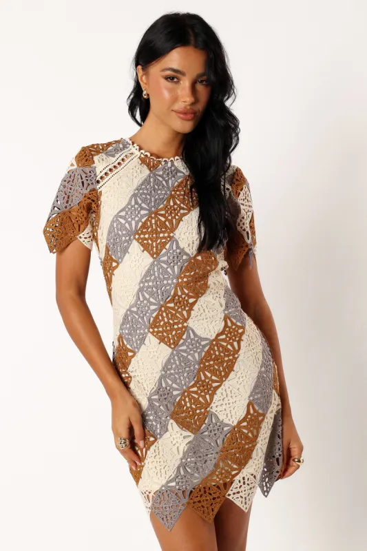 Waldorf Mini Dress - Multi sold by Petal & Pup