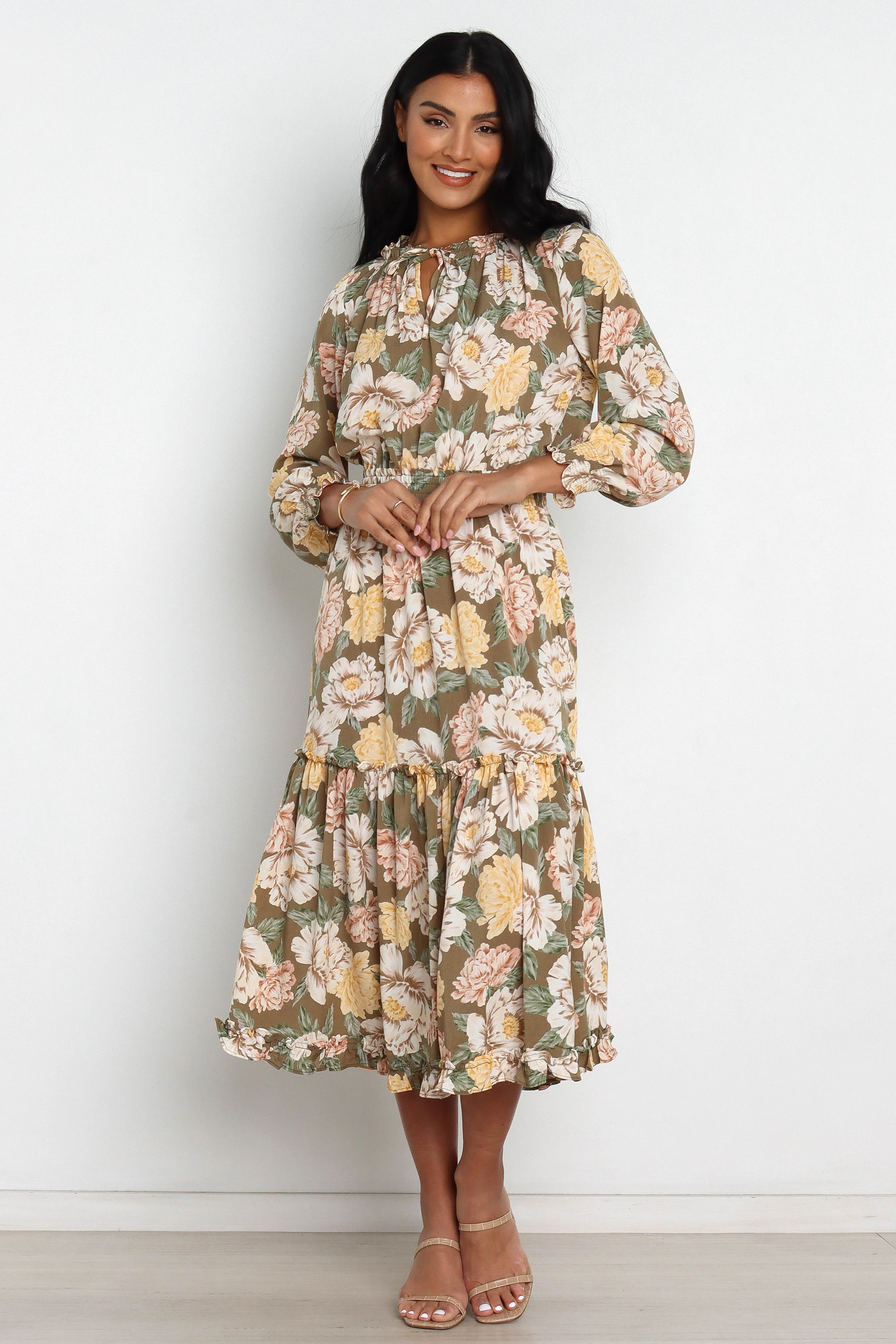 Gerif Dress - Olive sold by Petal & Pup product image thumbnail 5