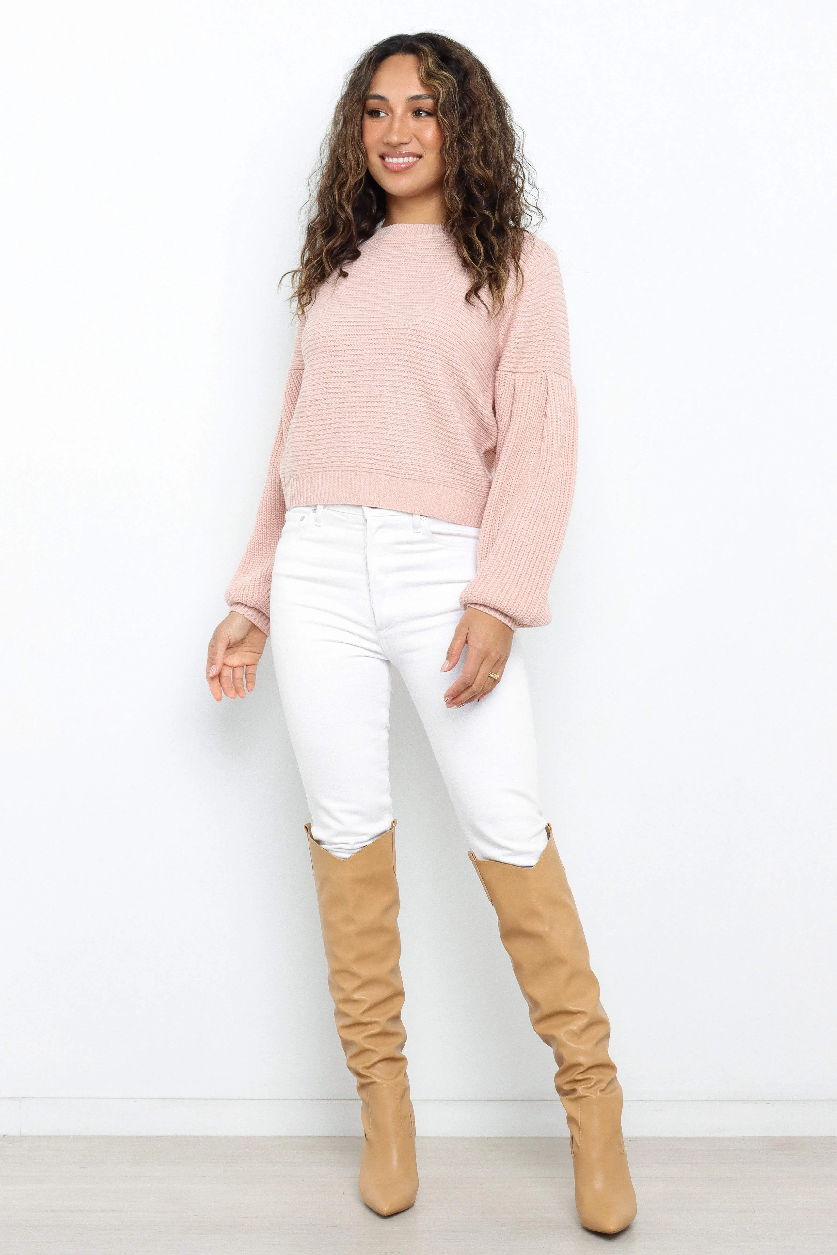 Magnus Knit Sweater - Pink sold by Petal & Pup product image thumbnail 4
