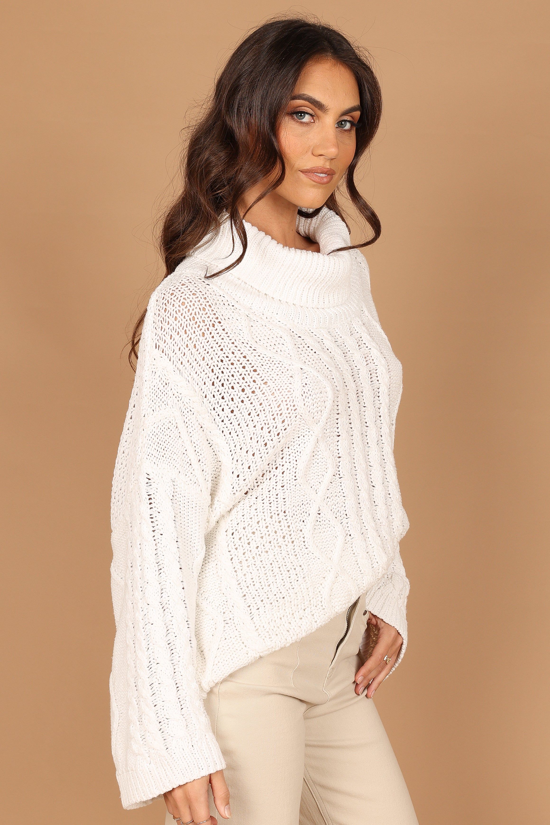 Sharpy Knit Sweater - White sold by Petal & Pup product image thumbnail 7