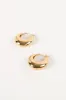 Lainey Hoop Earrings - Gold sold by Petal & Pup