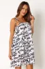 Solaris Mini Dress - Black White sold by Petal & Pup