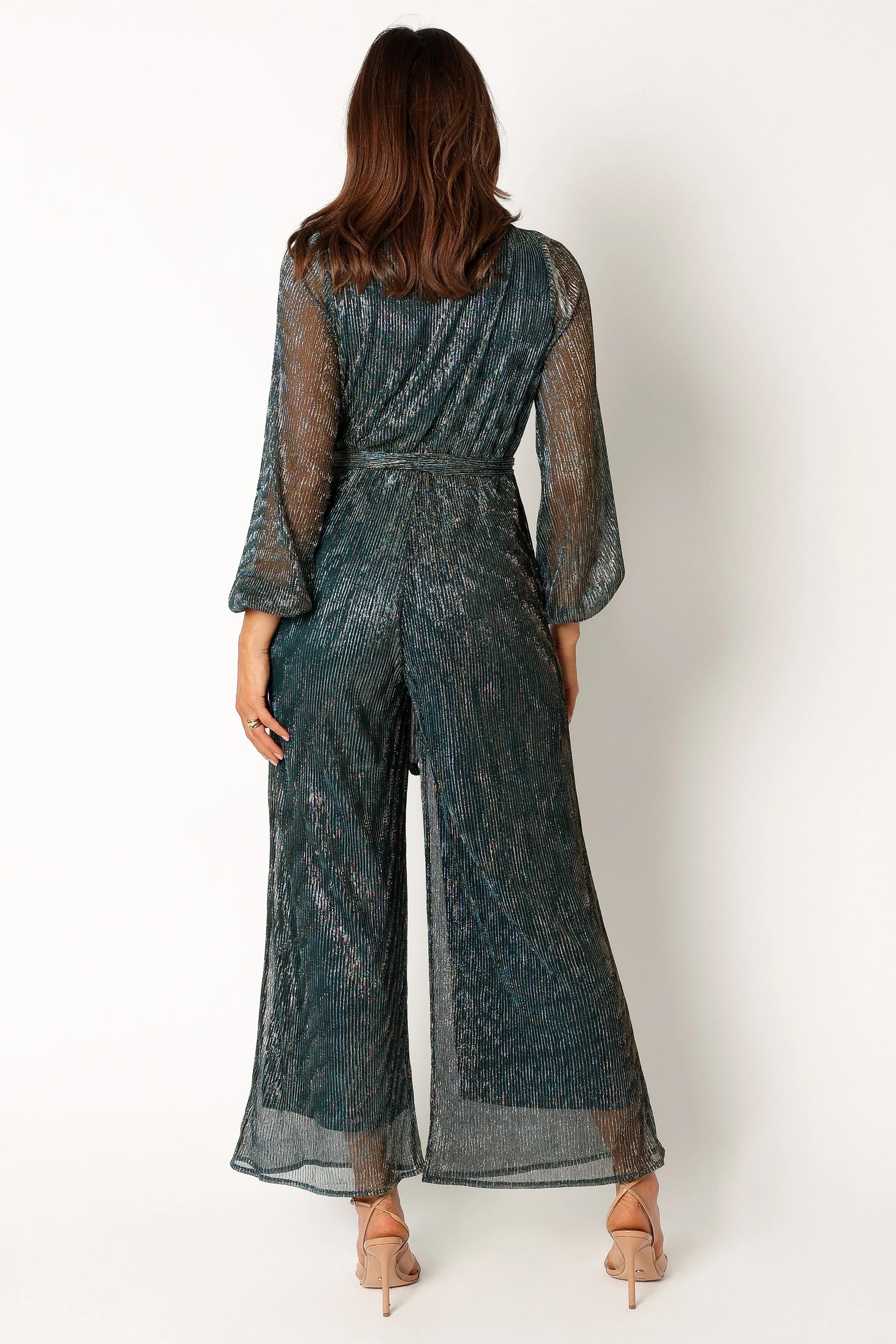 Lexi Jumpsuit - Teal sold by Petal & Pup product image thumbnail 3