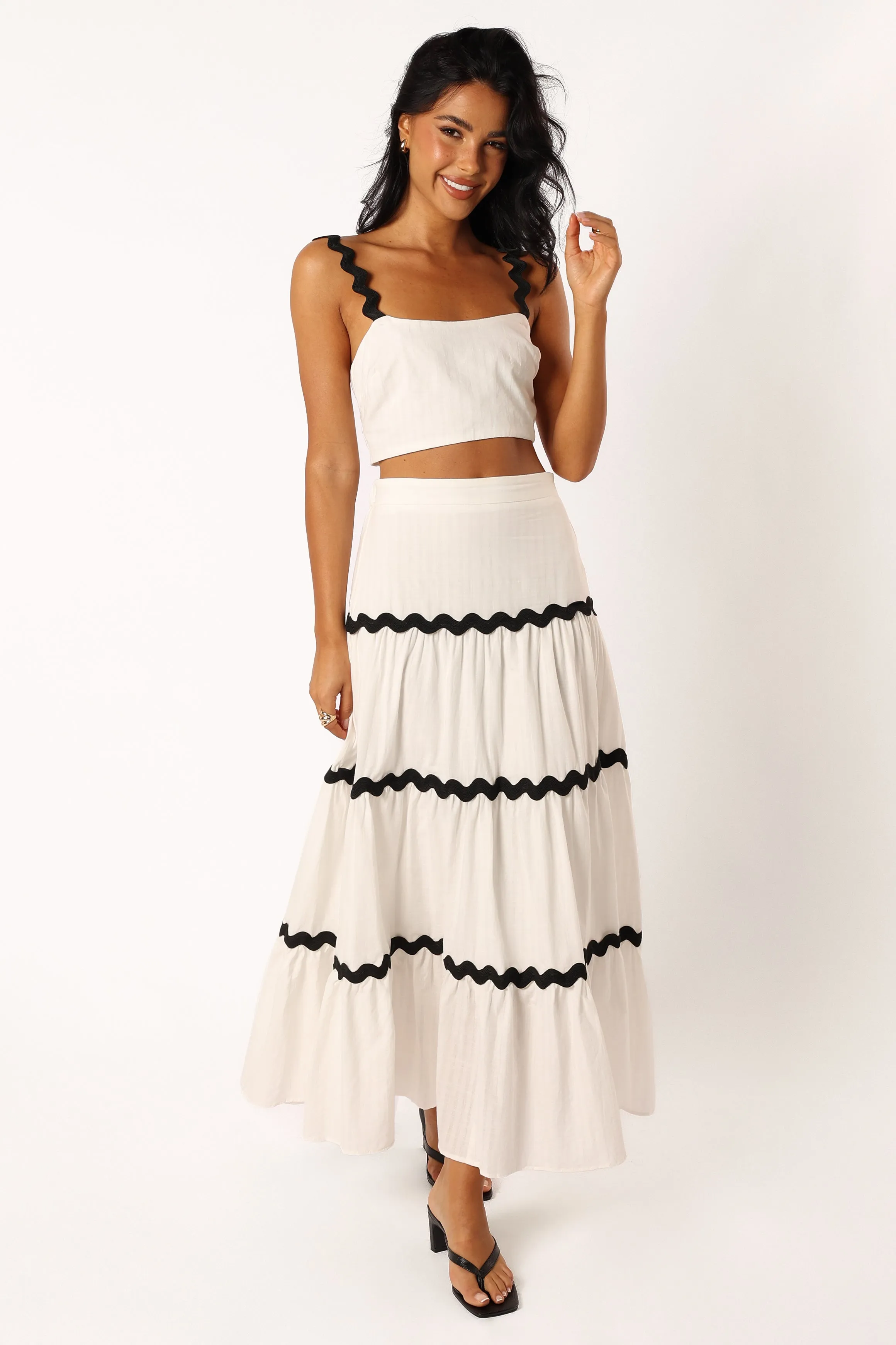 Bella Two Piece Set - White sold by Petal & Pup product image thumbnail 5