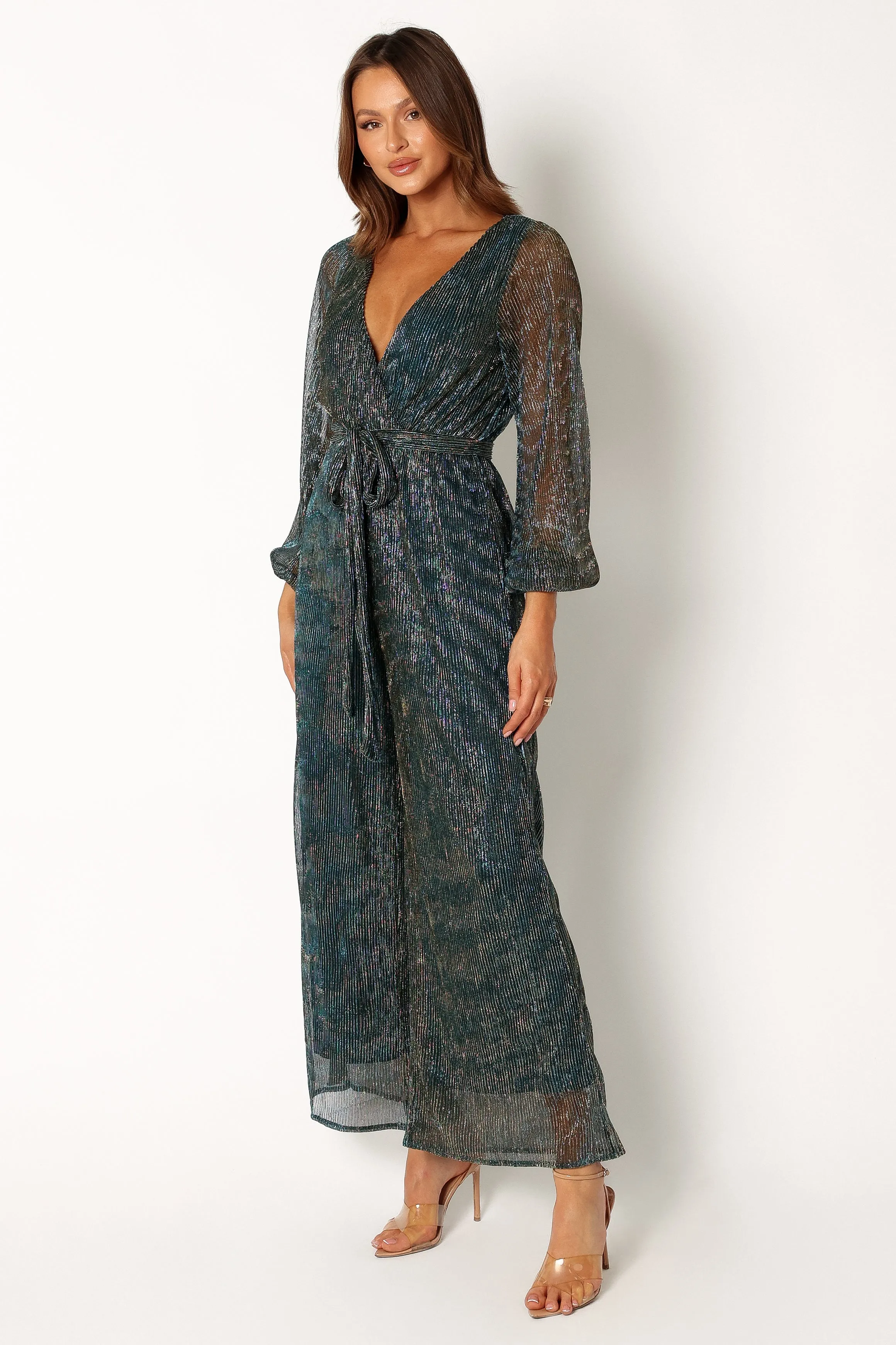 Lexi Jumpsuit - Teal sold by Petal & Pup product image thumbnail 5