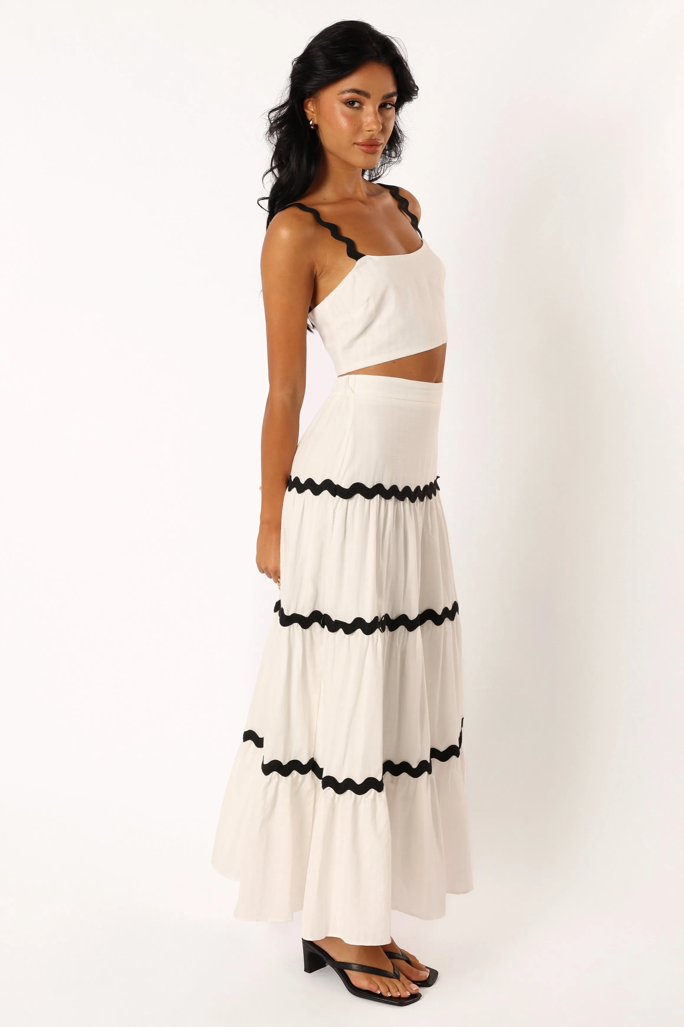 Bella Two Piece Set - White sold by Petal & Pup product image thumbnail 2