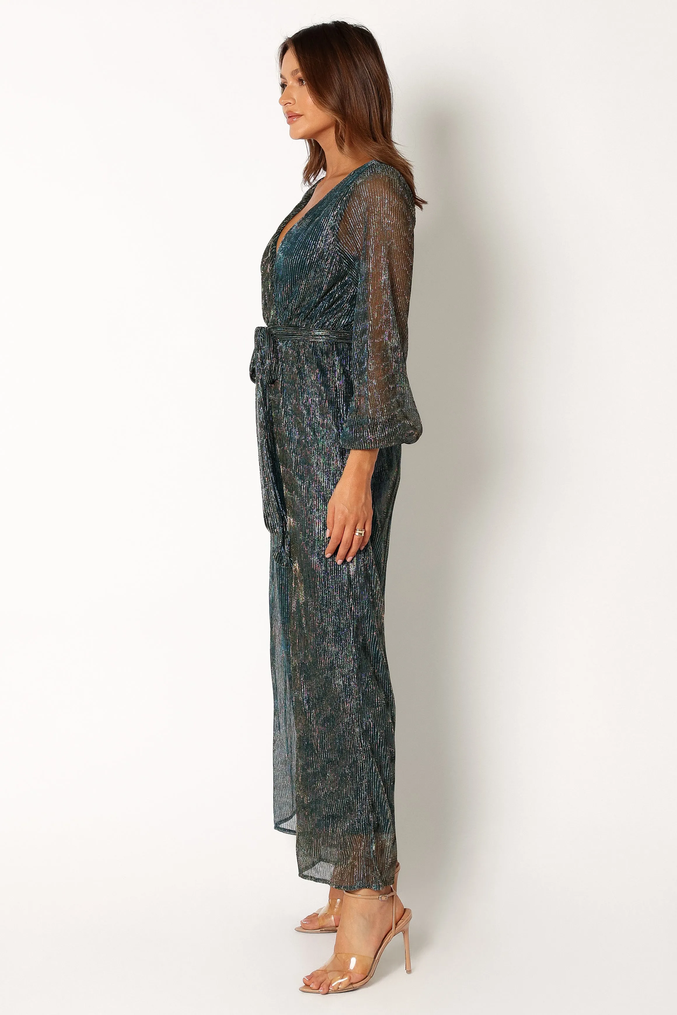 Lexi Jumpsuit - Teal sold by Petal & Pup product image thumbnail 4
