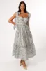 Floret Midi Dress - Multi sold by Petal & Pup