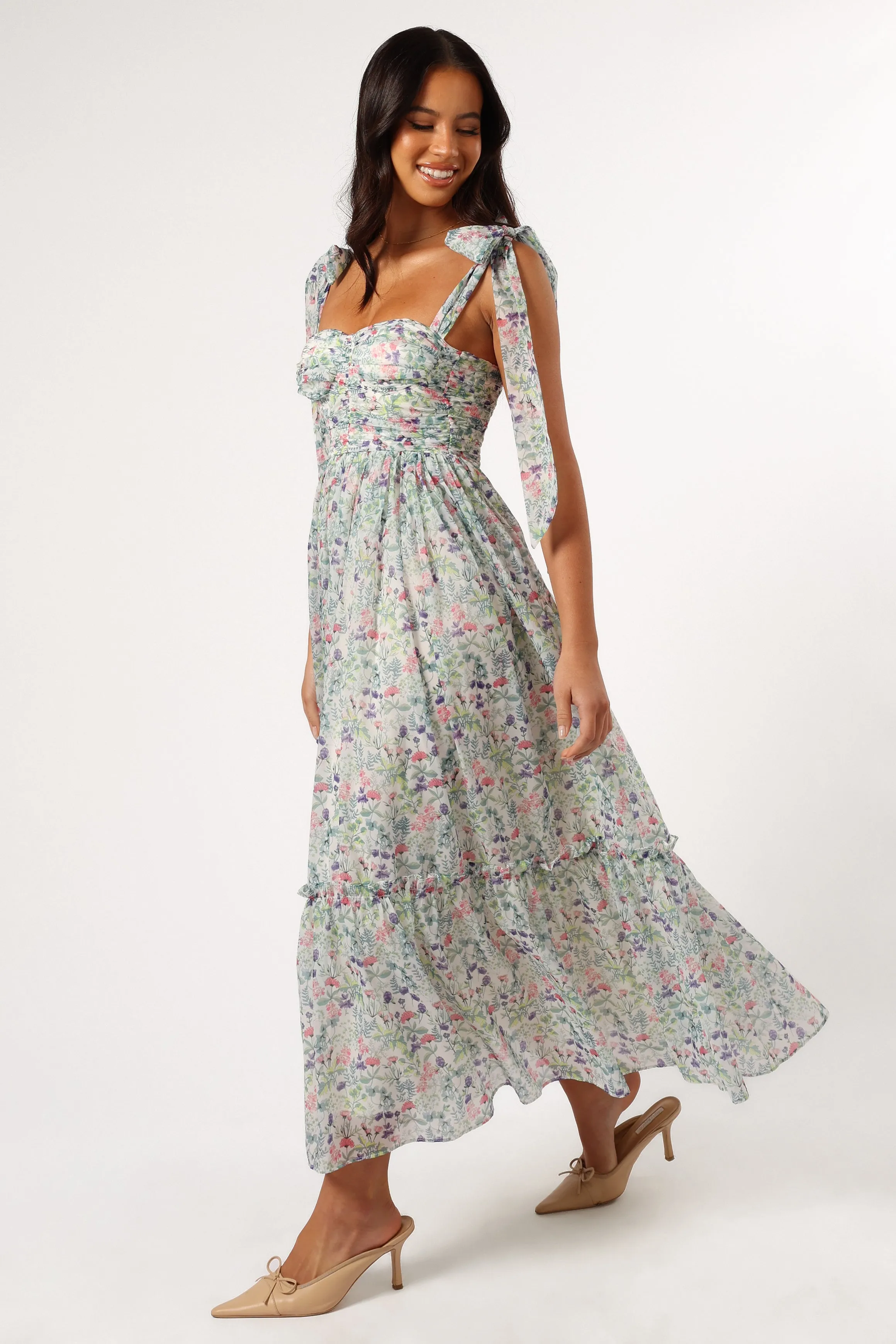 Floret Midi Dress - Multi sold by Petal & Pup product image thumbnail 3