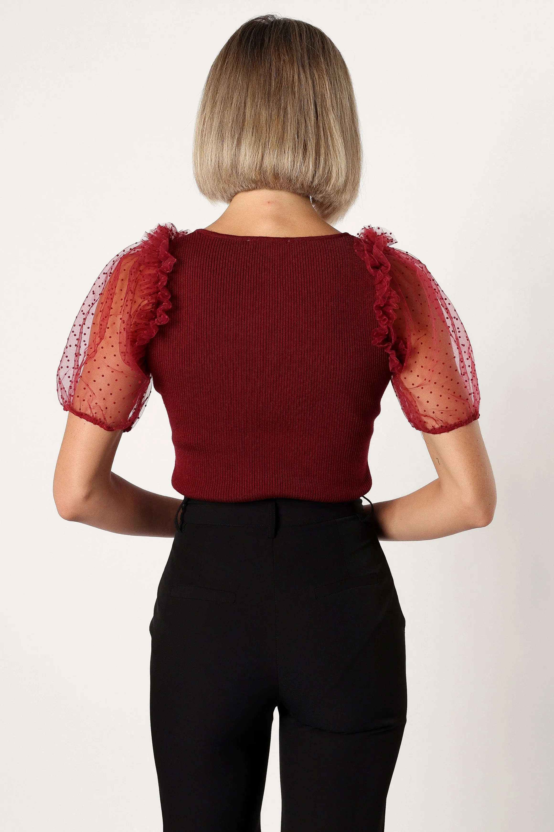 Kristen Bodysuit - Burgundy sold by Petal & Pup product image thumbnail 4