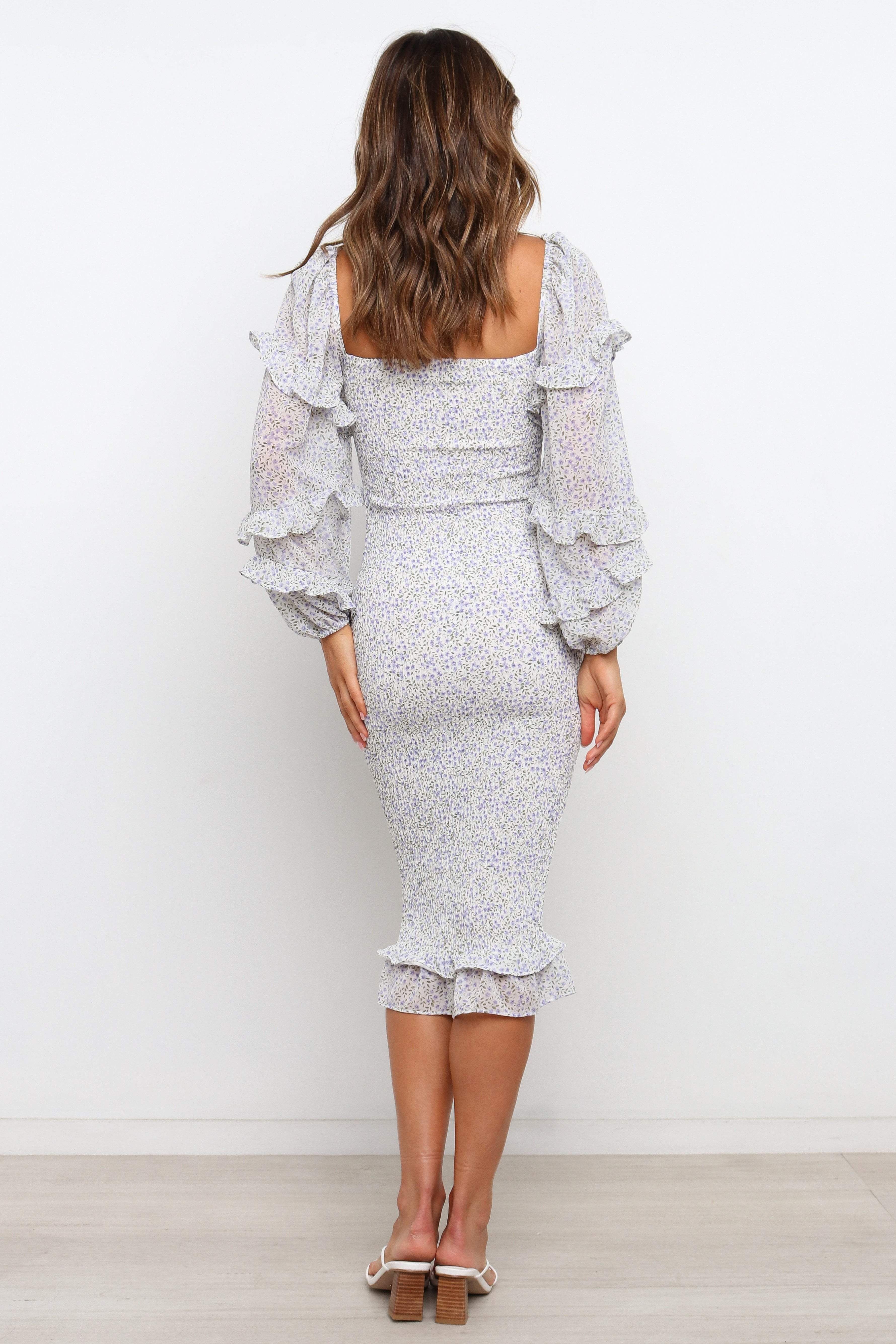 Leia Dress - Blue sold by Petal & Pup product image thumbnail 6