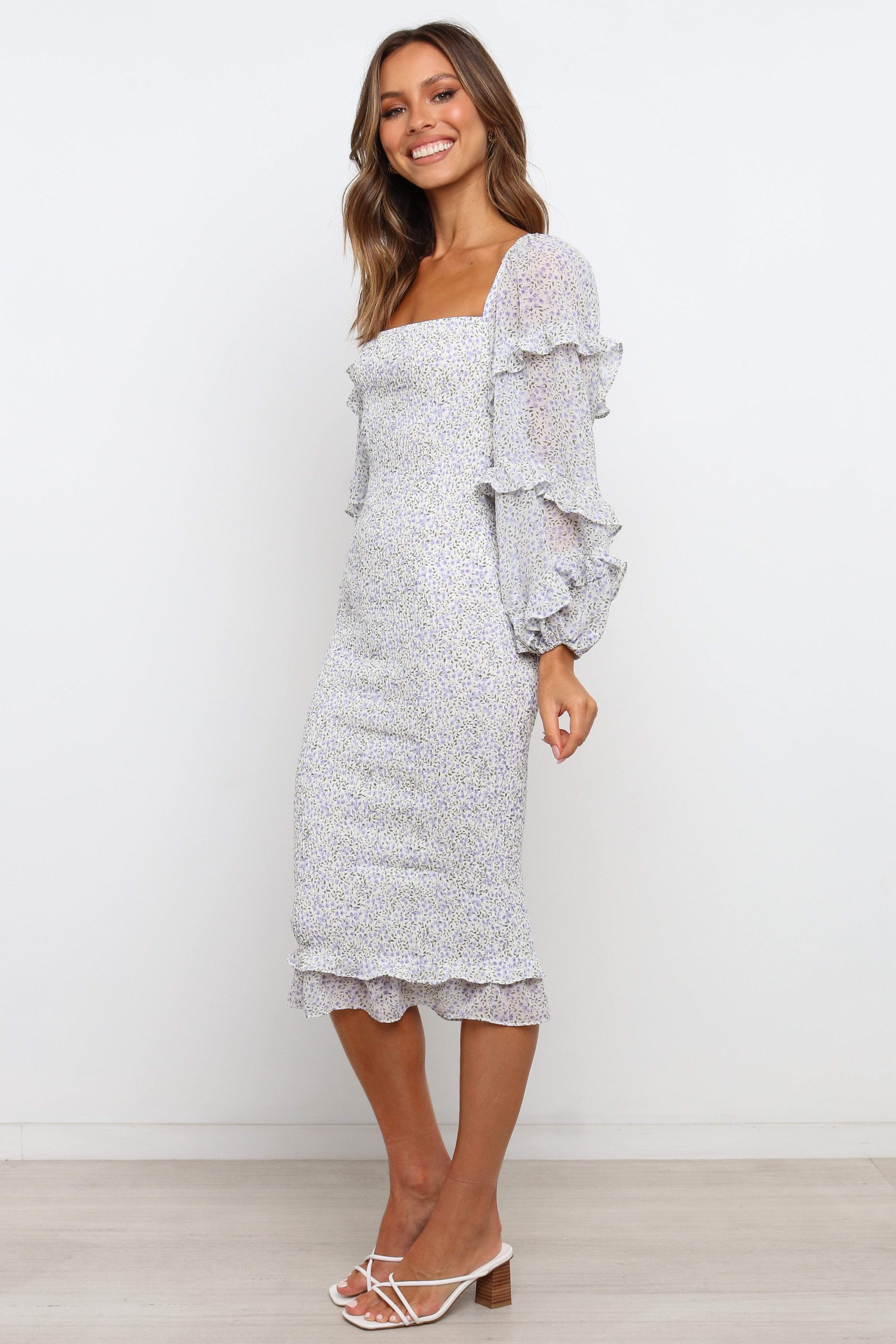 Leia Dress - Blue sold by Petal & Pup product image thumbnail 5