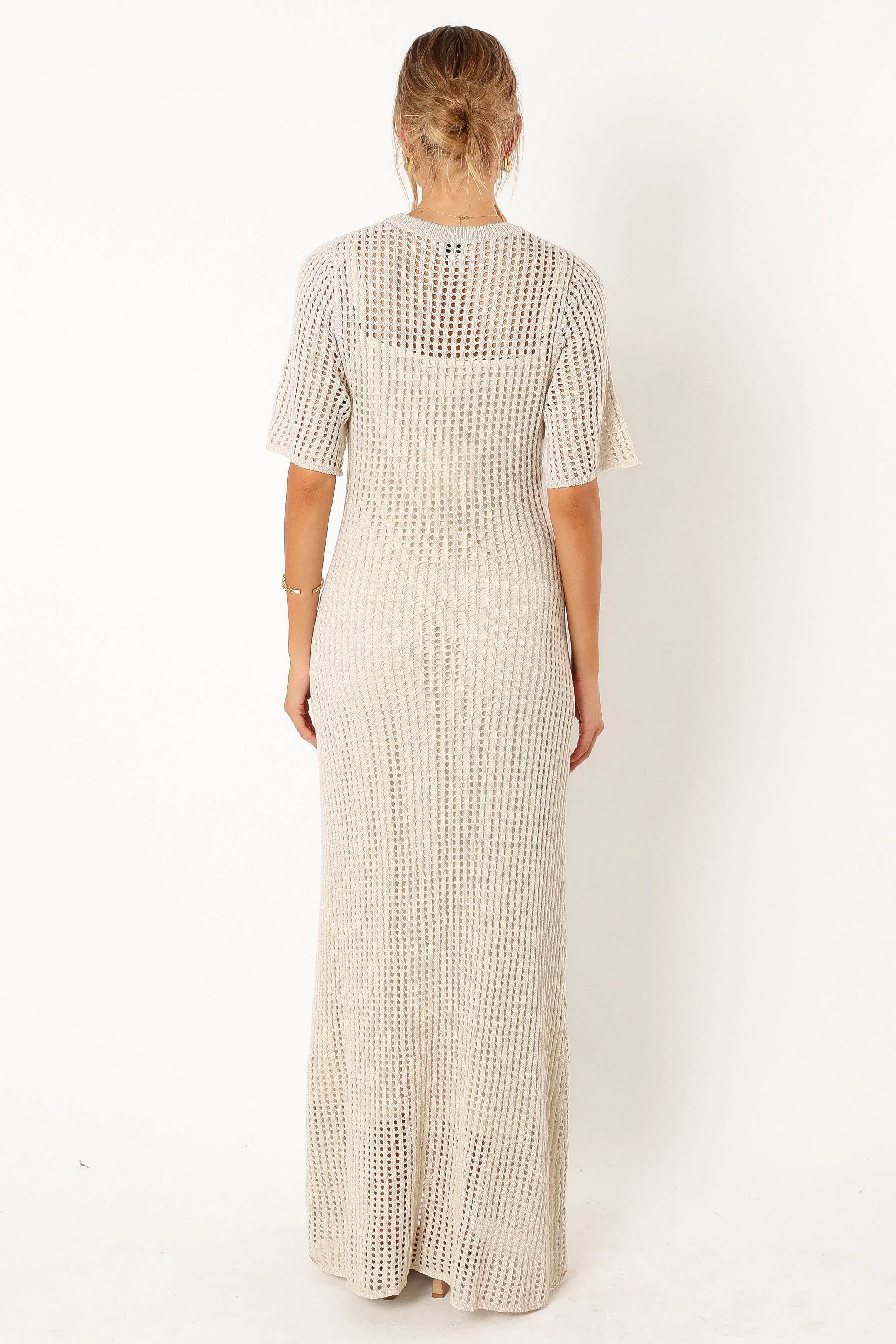 Hollie Maxi Dress - Cream sold by Petal & Pup product image thumbnail 3